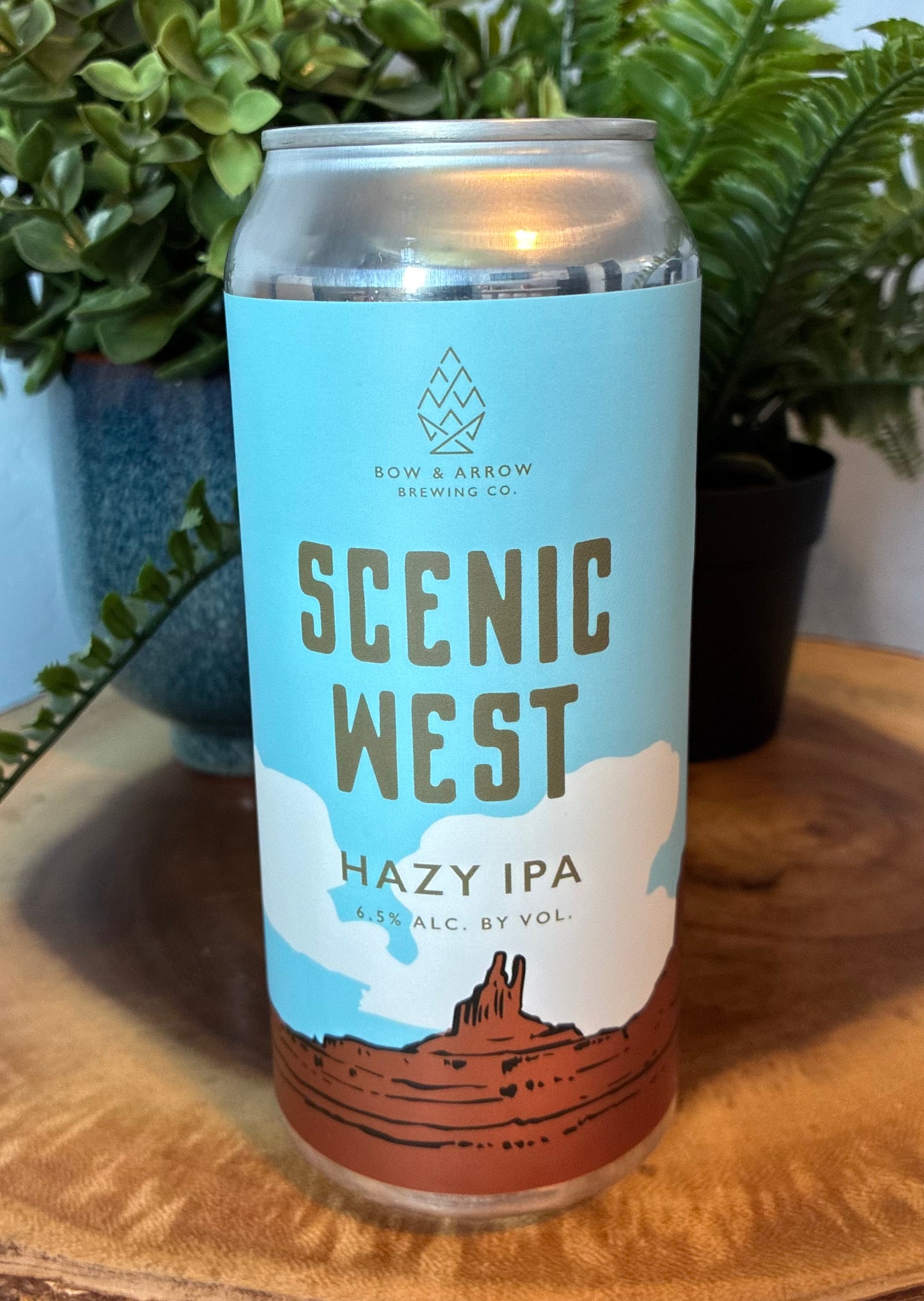 Scenic West IPA Beer Can Candle
