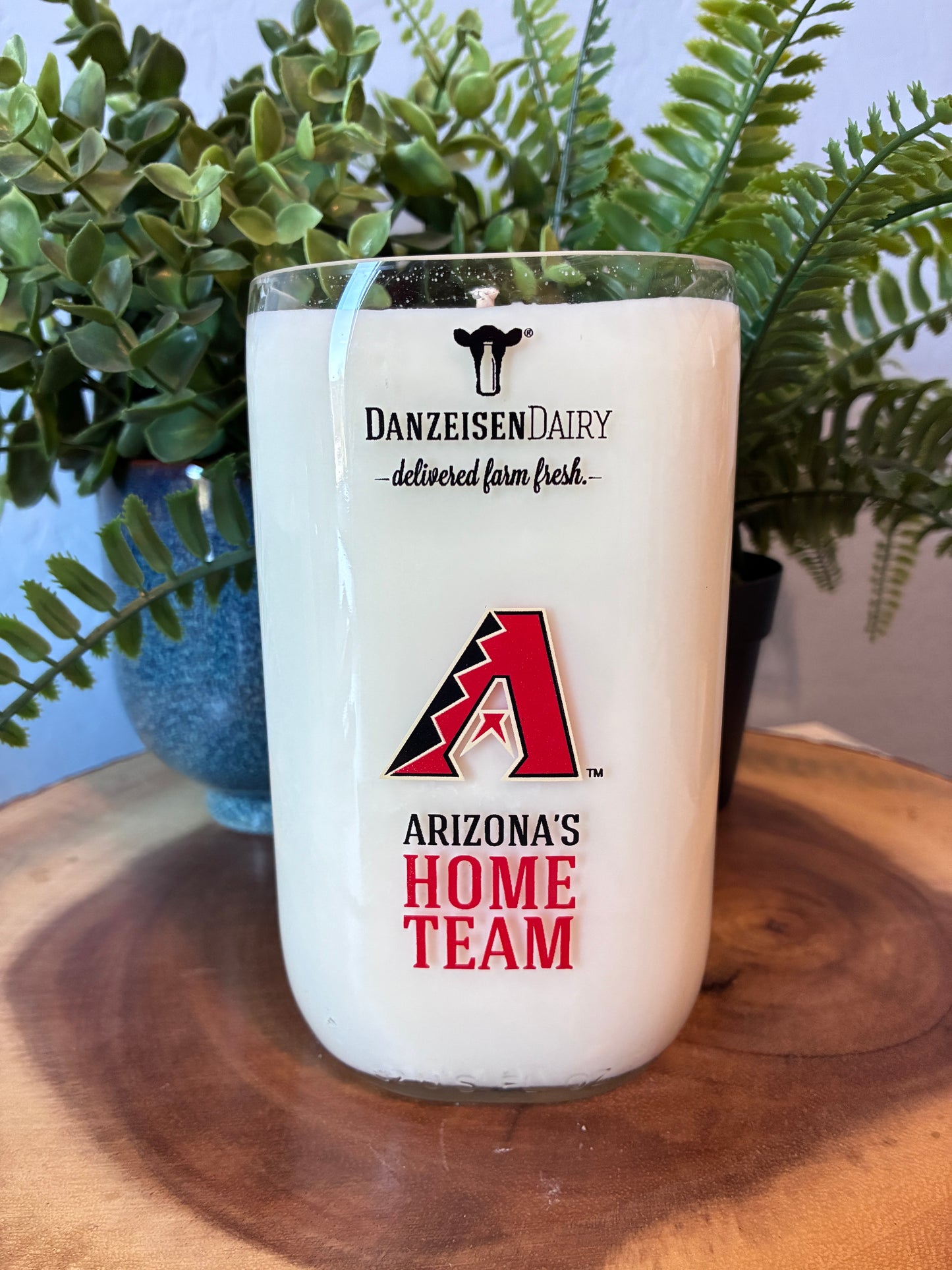 Danziesen Dairy 'Arizona Diamondbacks' Milk Candle