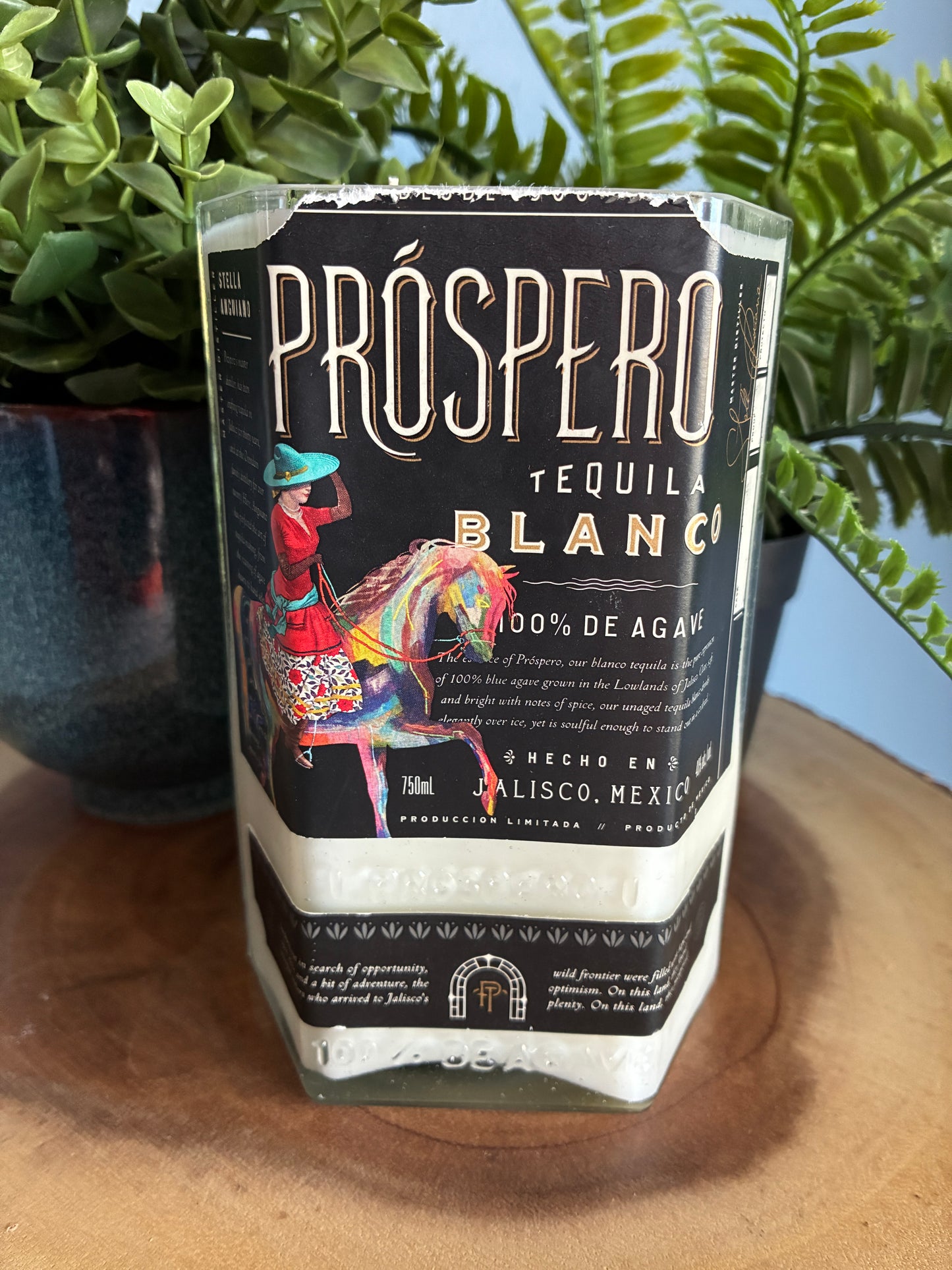 Prospero Tequila Blanco Candle