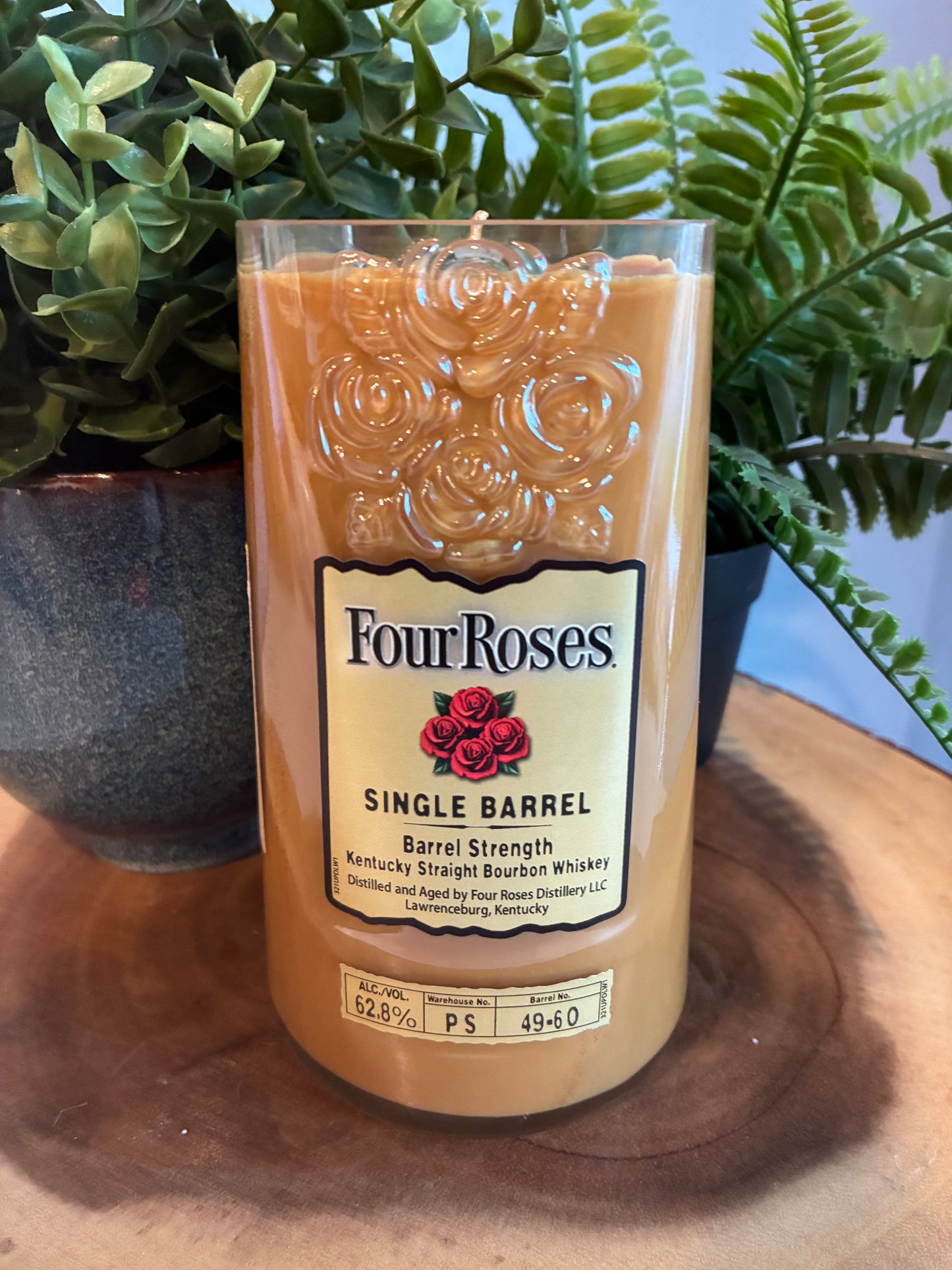 Four Roses 'Single Barrel' Kentucky Bourbon Whiskey Candle