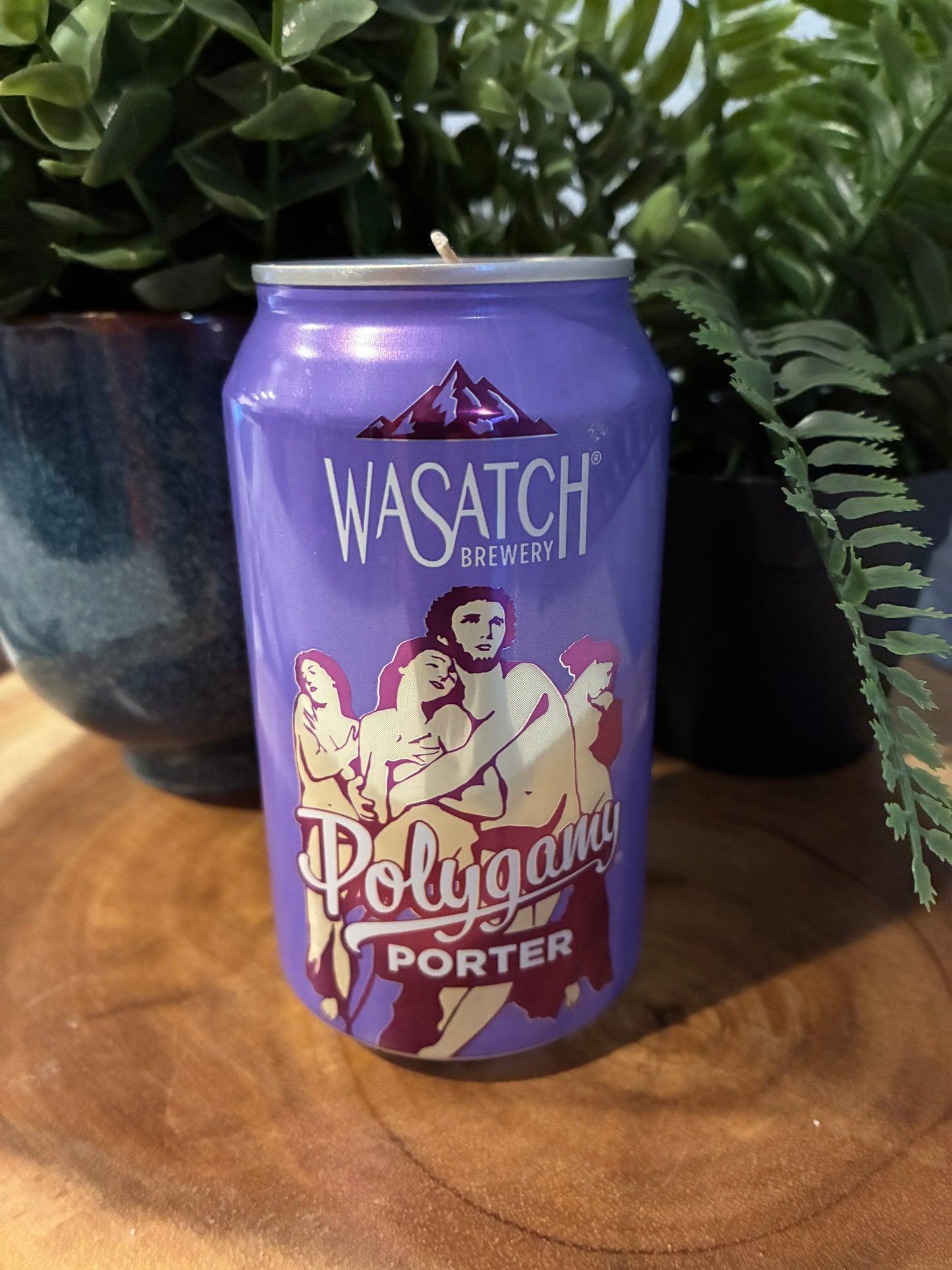 Polygamy Porter Beer Can Candle
