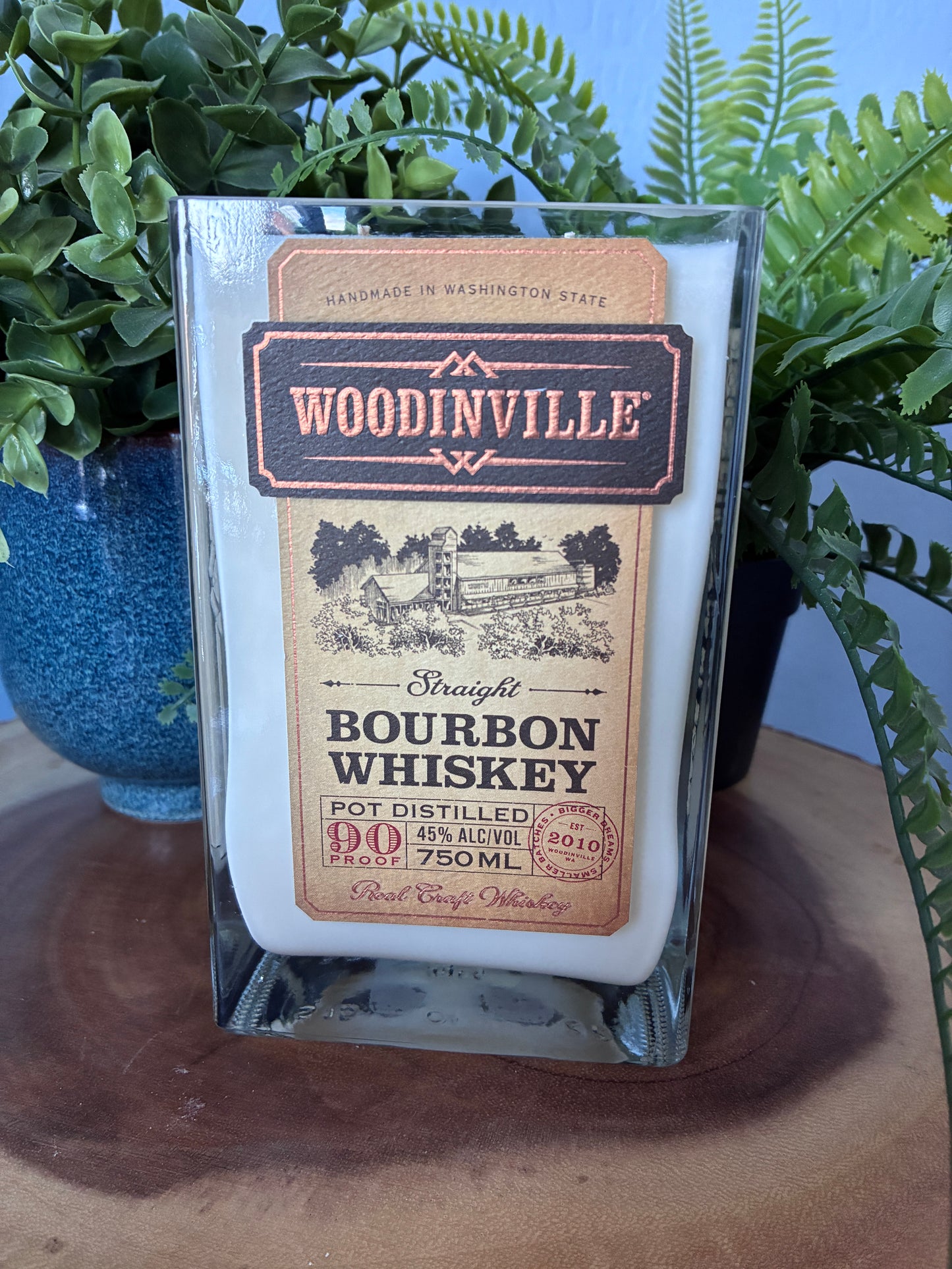 Woodinville Bourbon Whiskey Candle