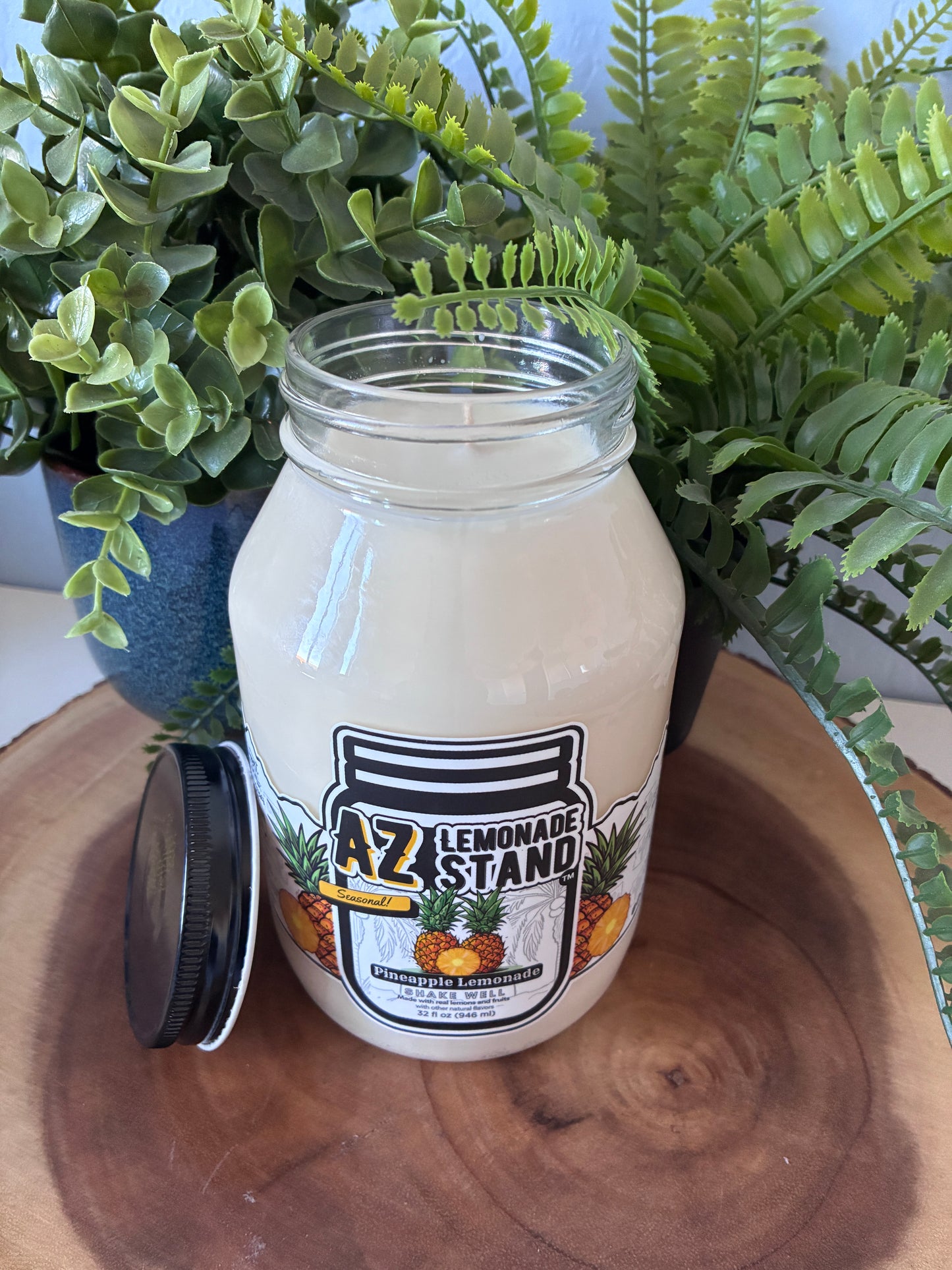AZ Lemonade Stand Jar Candle