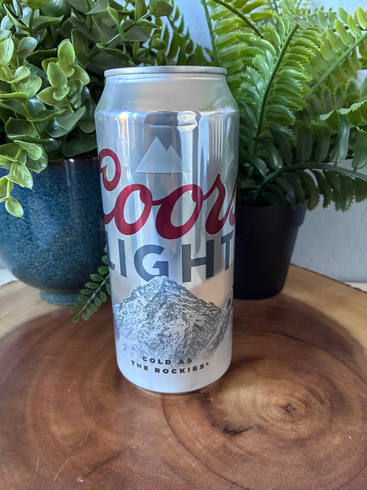 Coors Light 12oz Can Candle