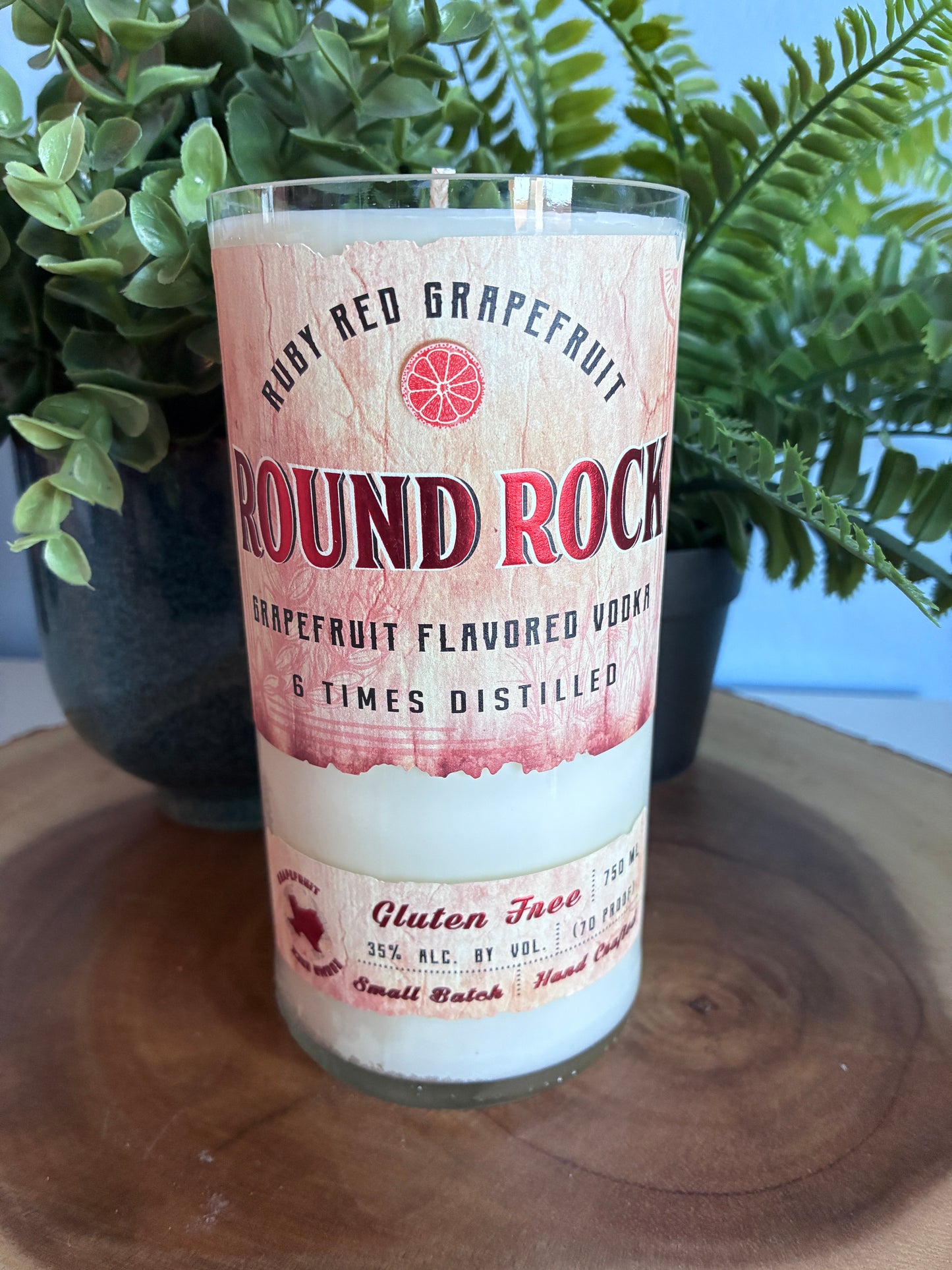 Round Rock Vodka Candle