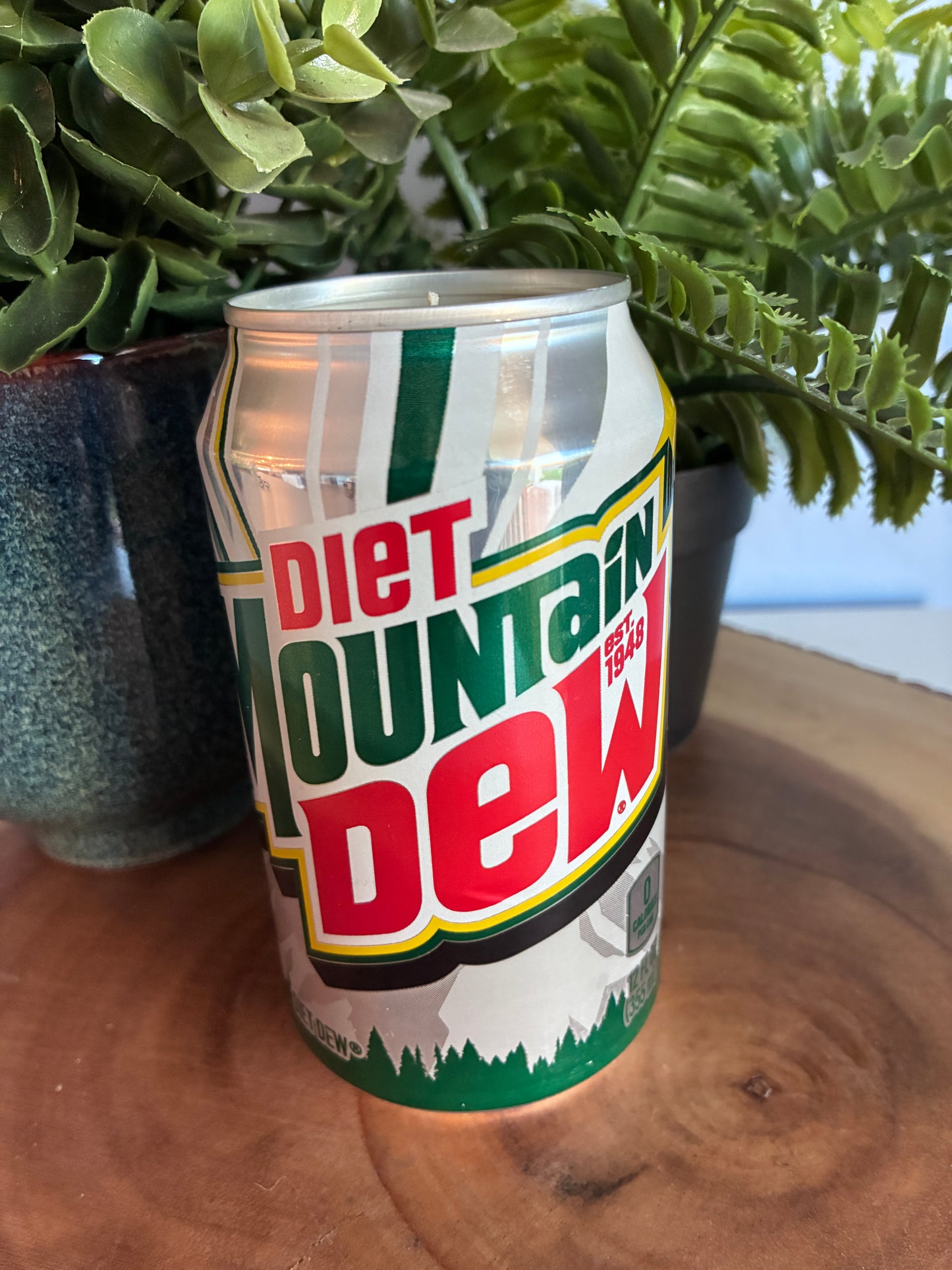 Diet Mountain Dew Candle