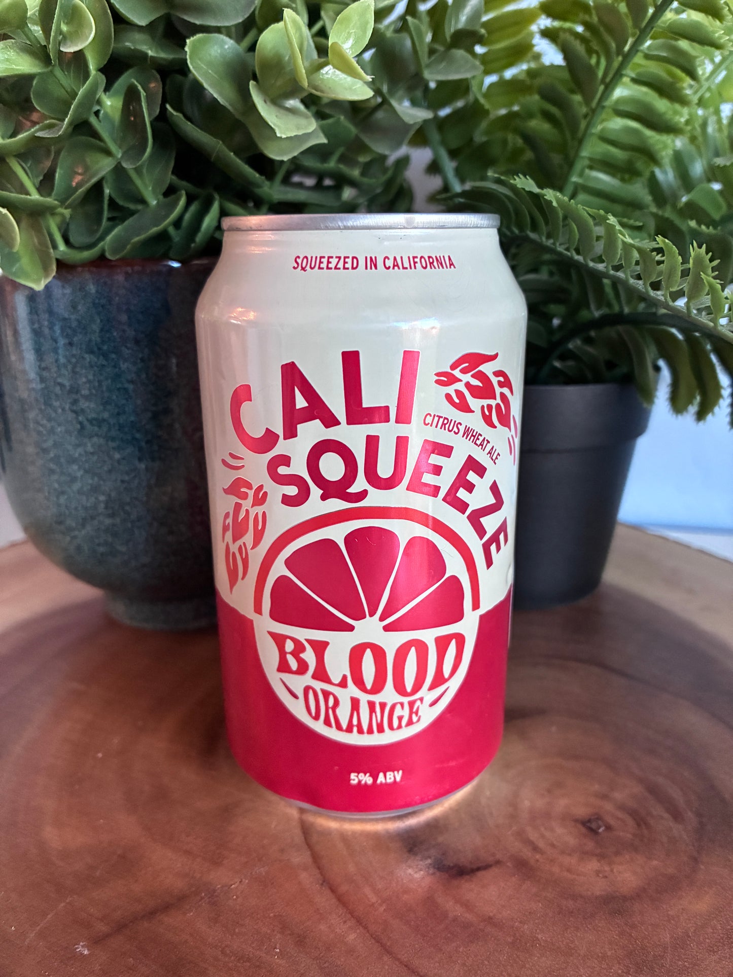 Cali Squeeze Blood Orange Beer Candle