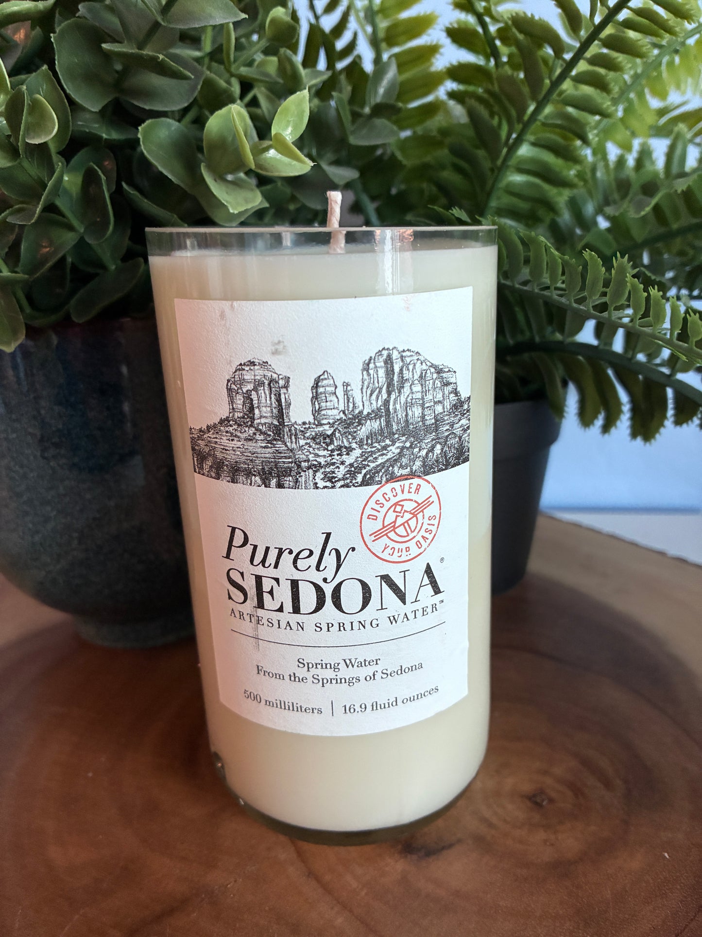 Purely Sedona Water Candle