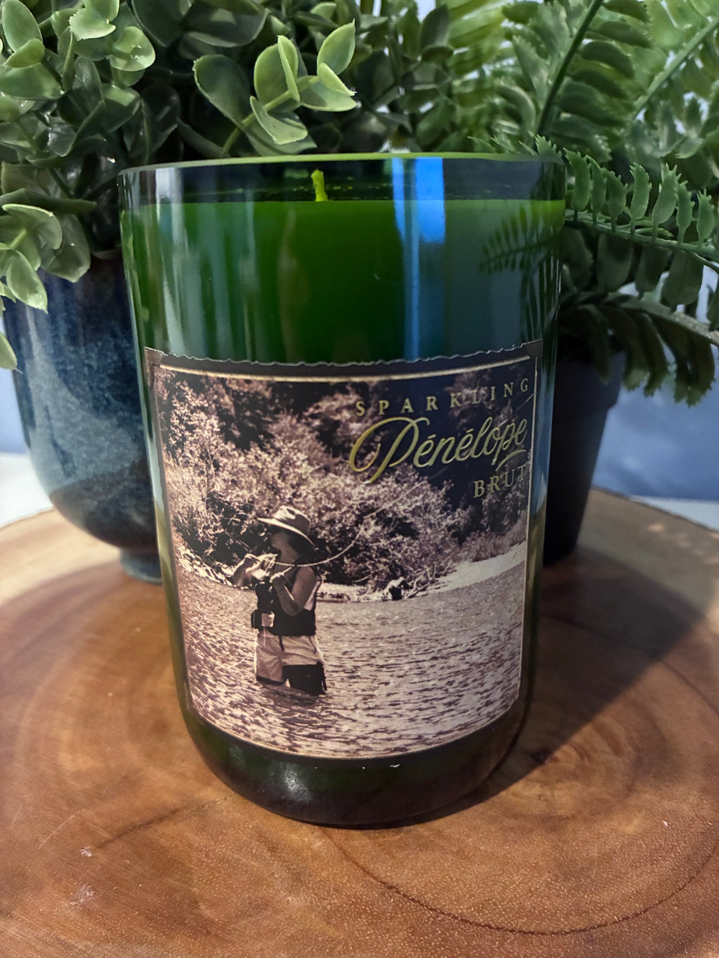 Penelope Sparkling Champagne Candle