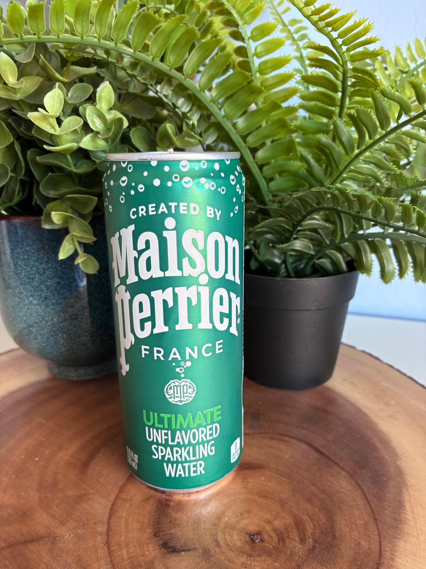 Perrier Sparkling Water Can Candle