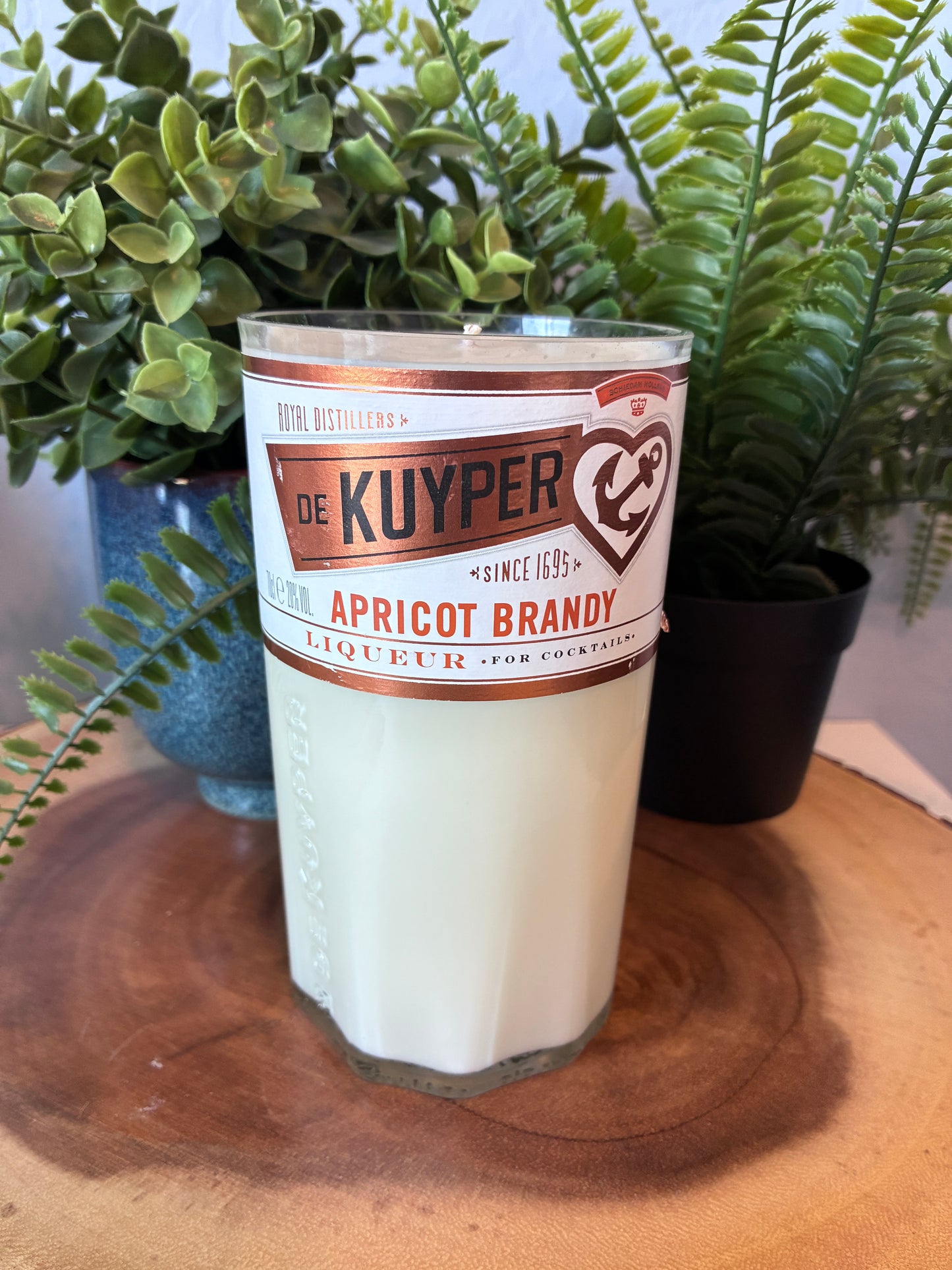 DeKuyper Apricot Brandy Candle