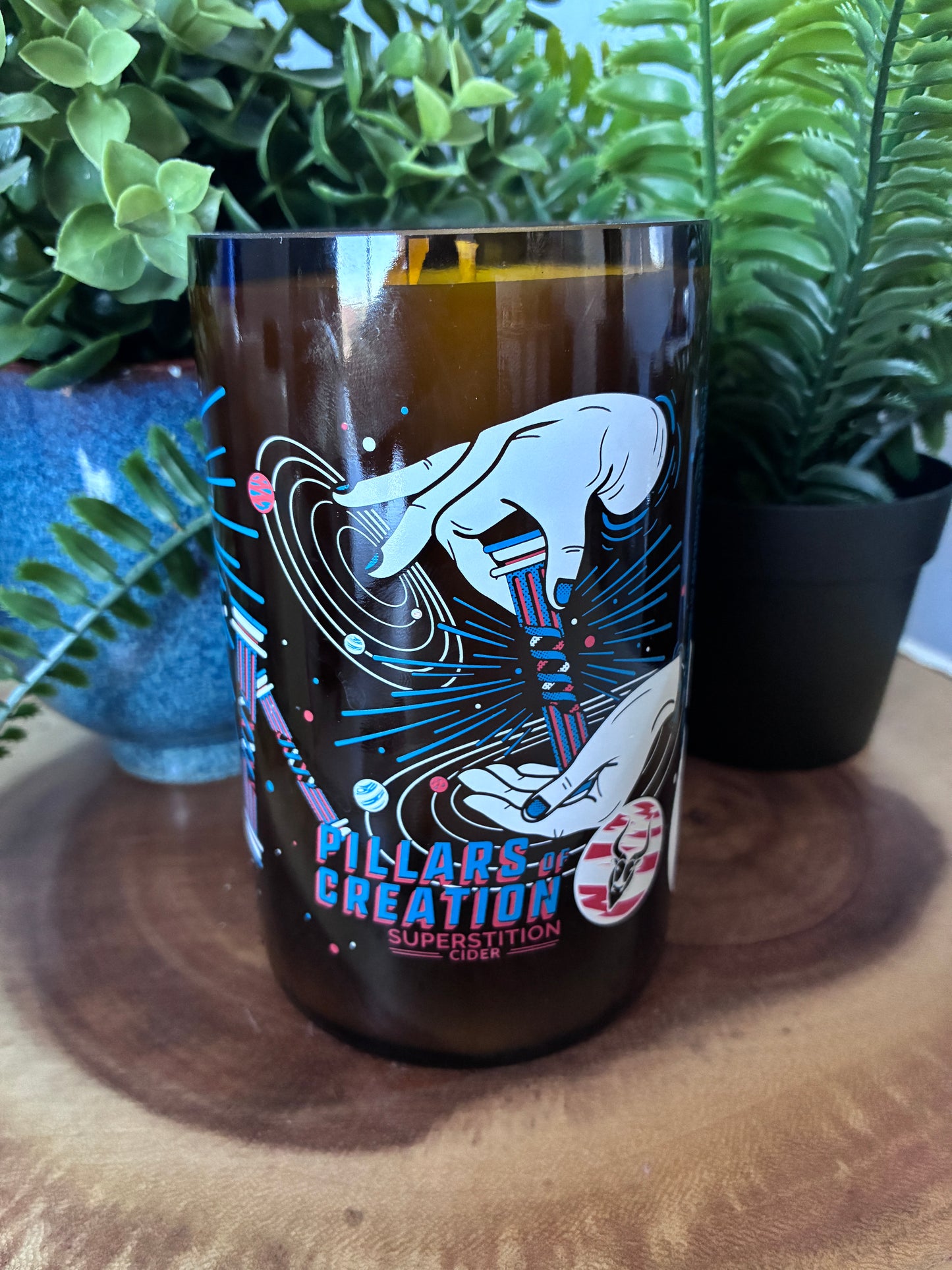 Superstition Meadery 'Pillars of Creation' Candle