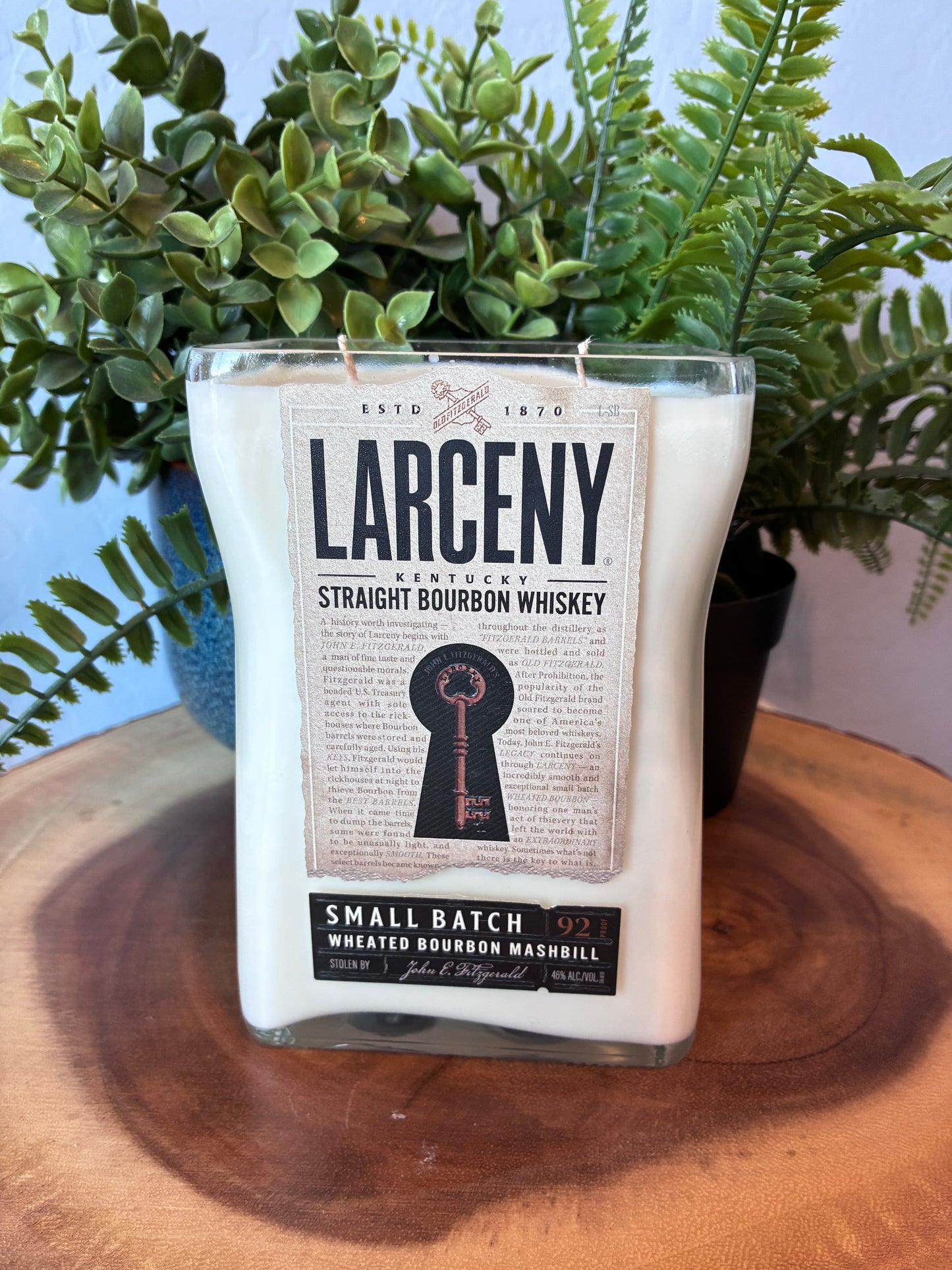 Larceny Kentucky Bourbon Whiskey Candle