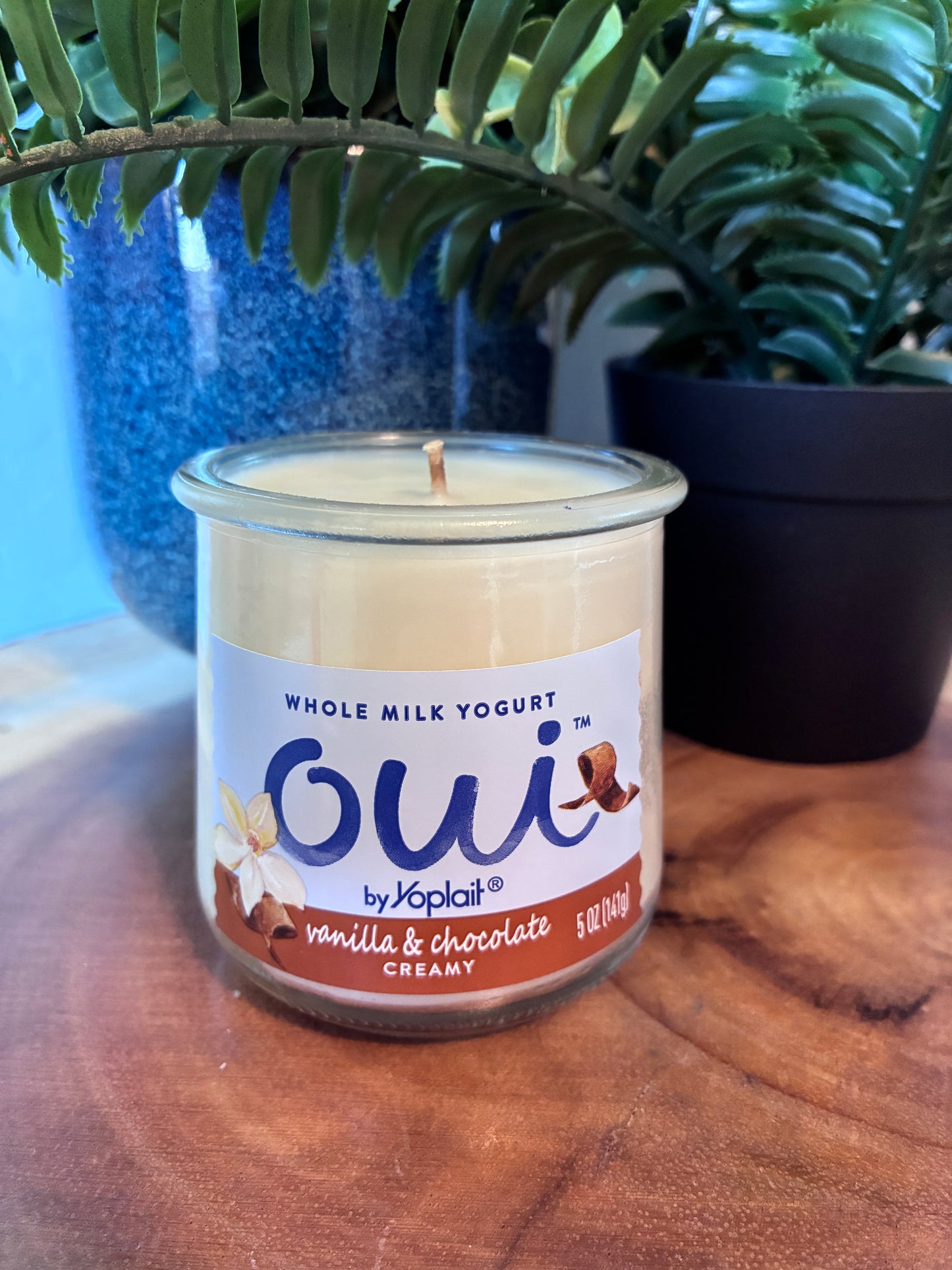 Oui 'Vanila & Chocolate' Yogurt Candle