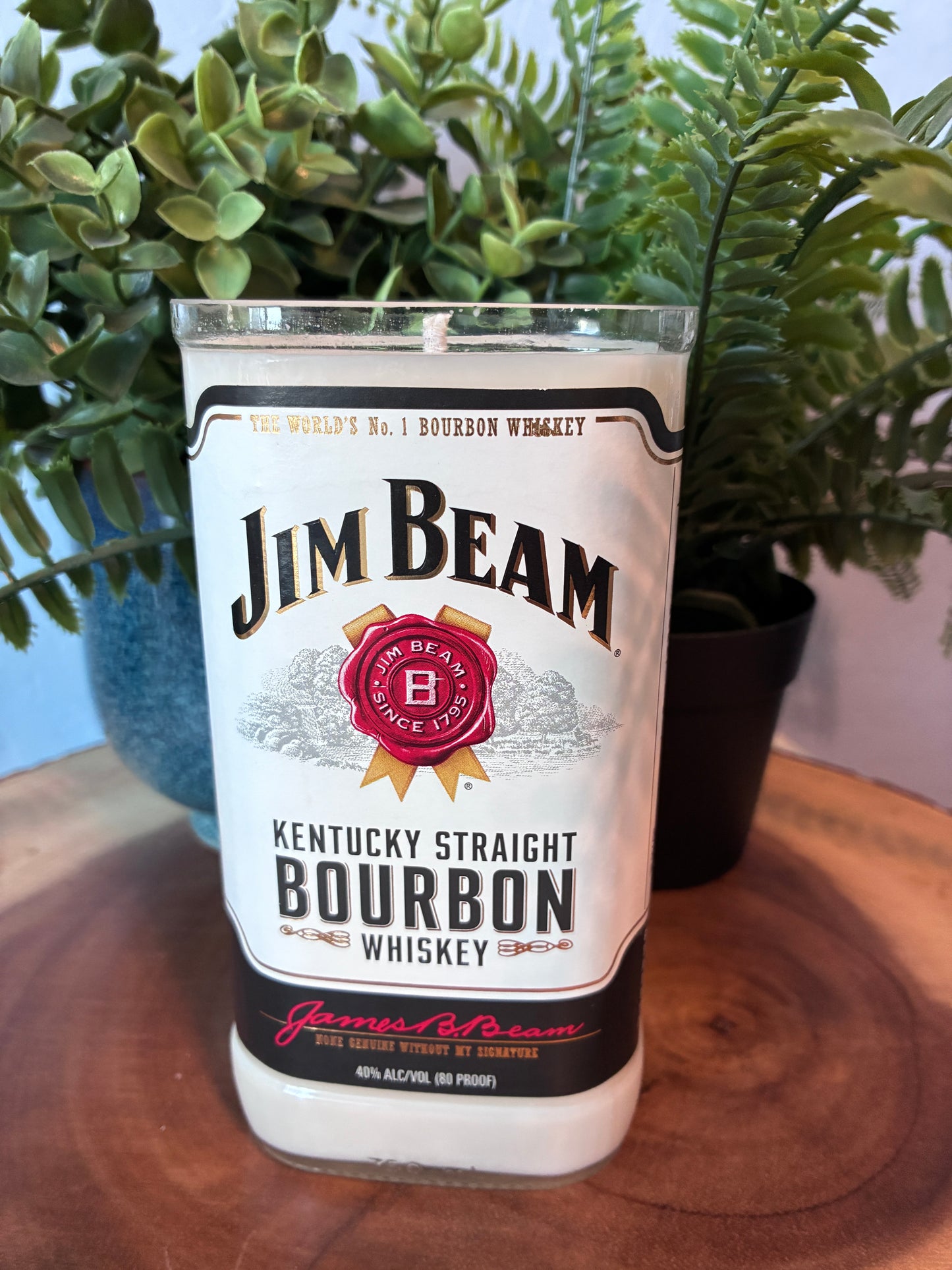 Jim Beam Kentucky Straight Bourbon Candle