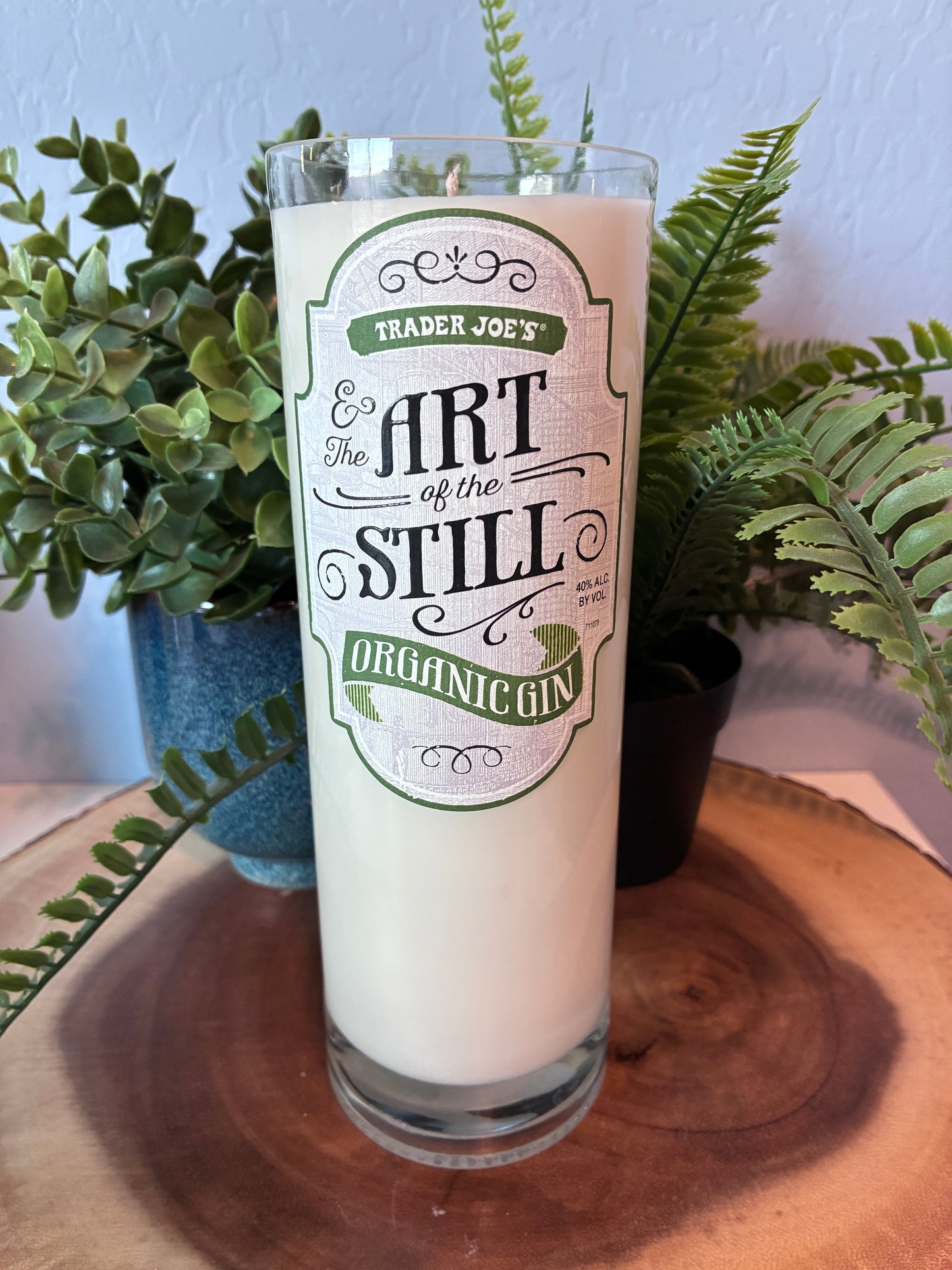 Trader Joe's Organic Gin Candle
