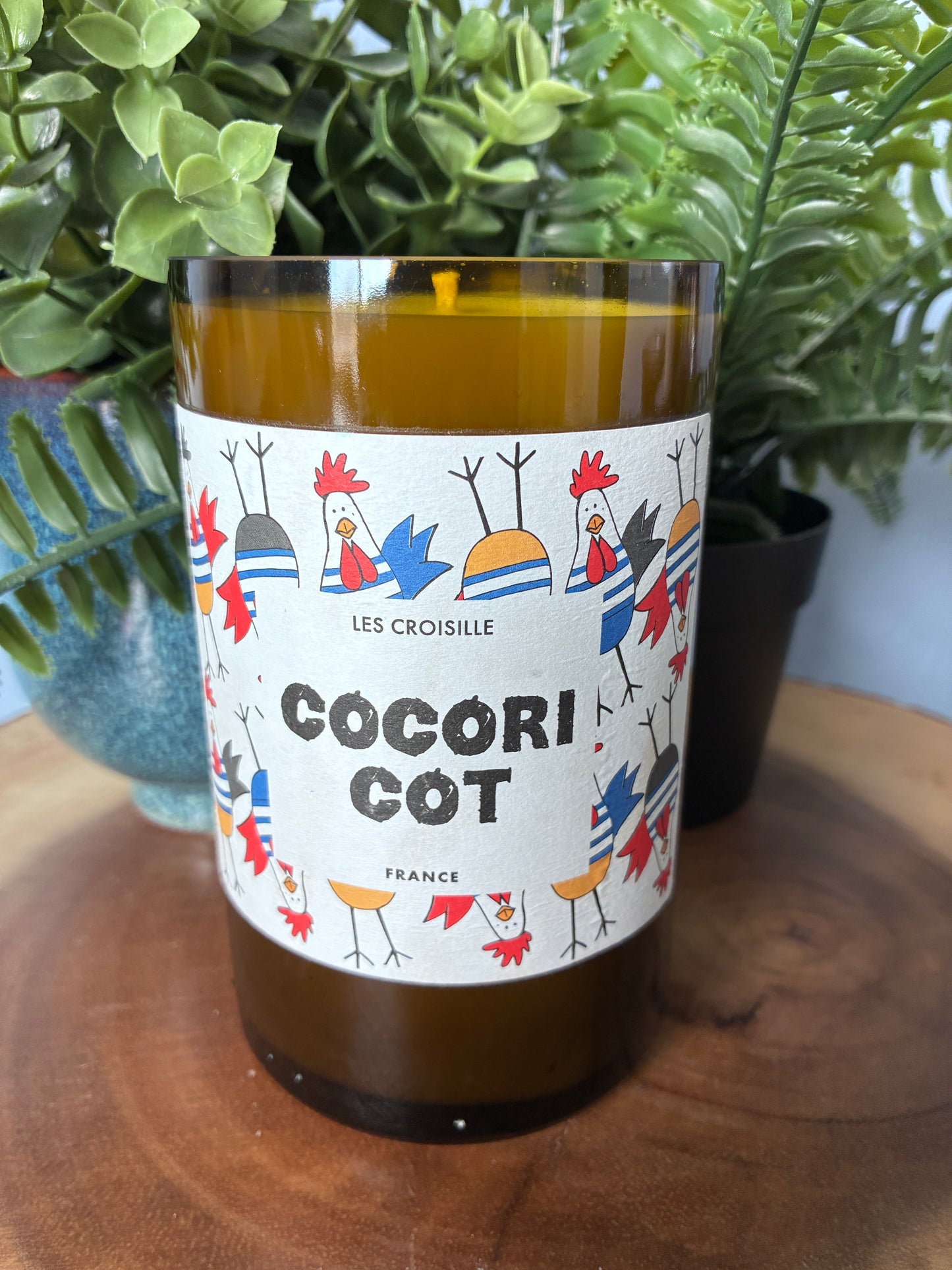 Cocori Cot Wine Candle