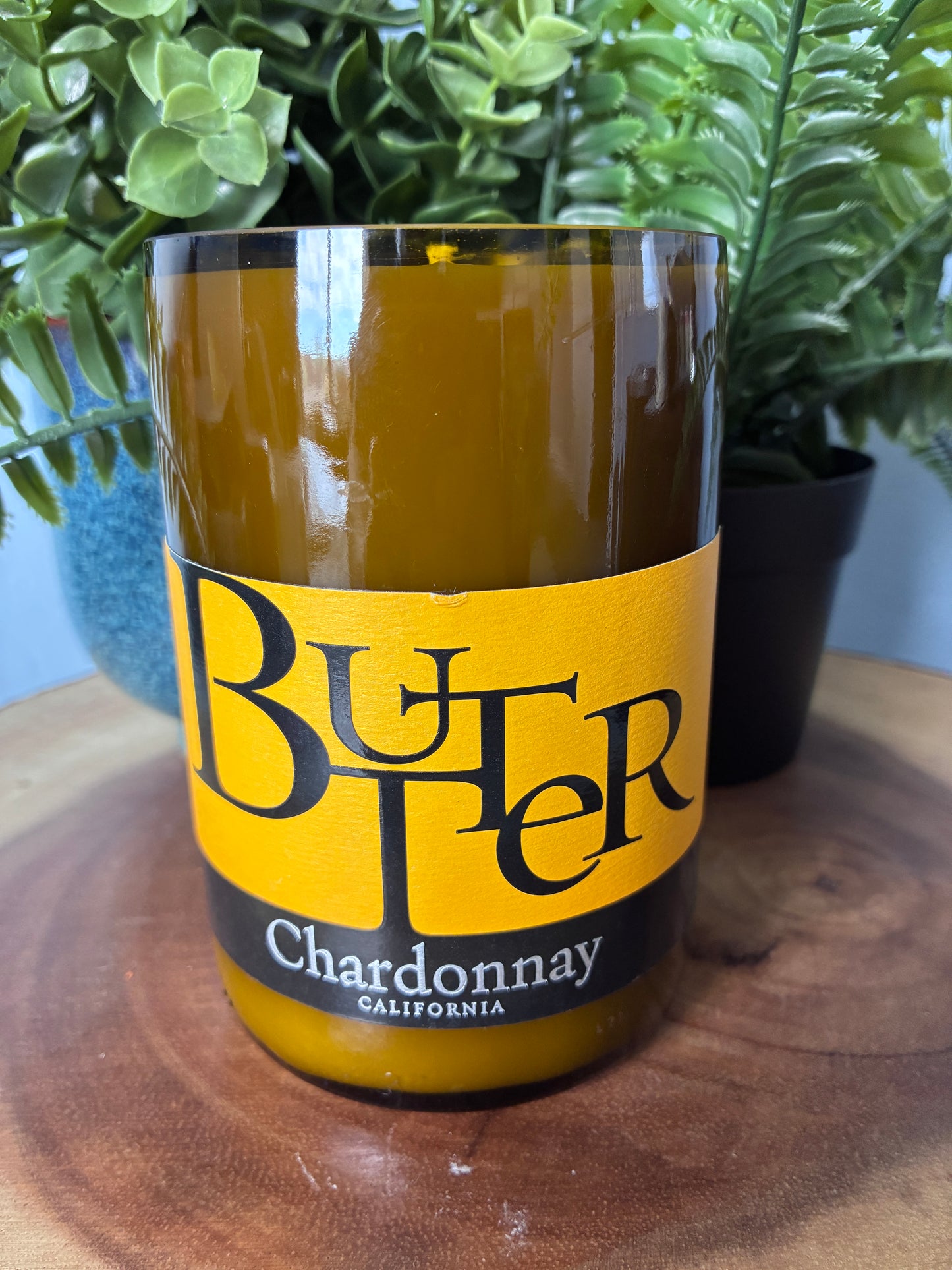 Butter Chardonnay Wine Candle