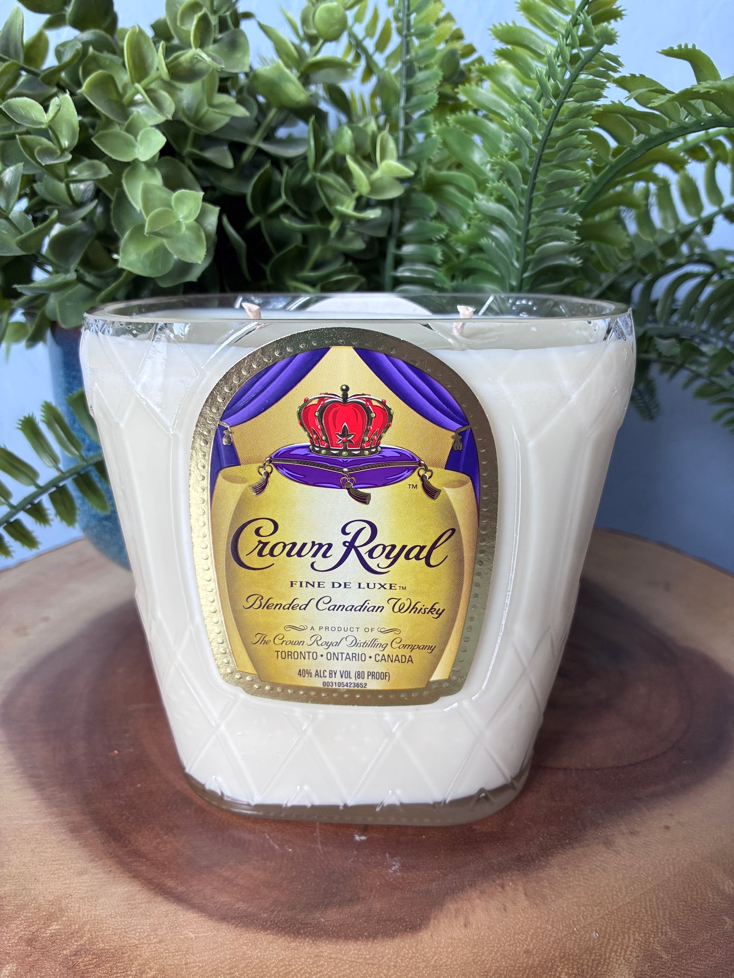 Crown Royal Canadian Whiskey Candle