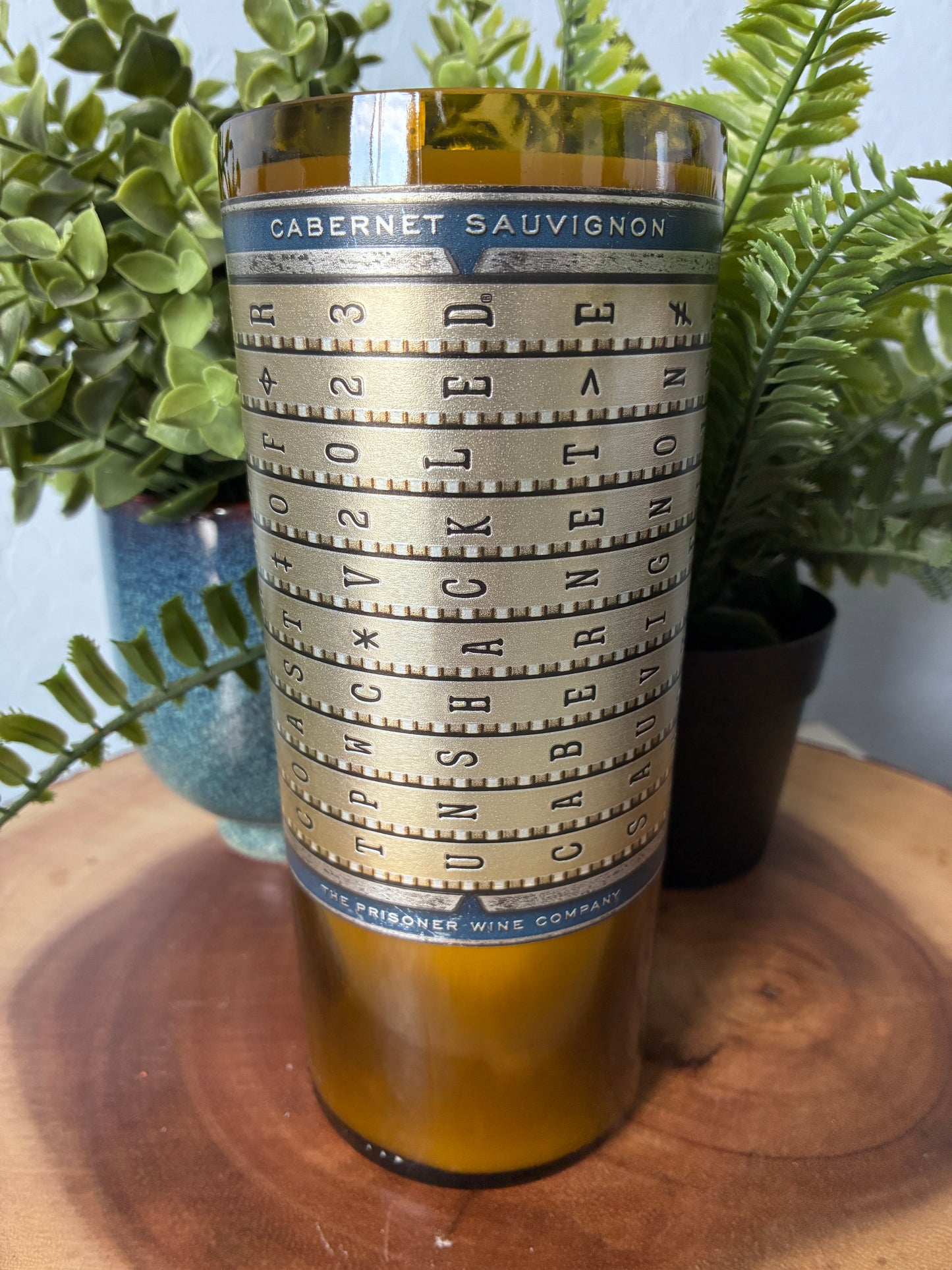 Unshackled Cabernet Sauvignon Wine Candle