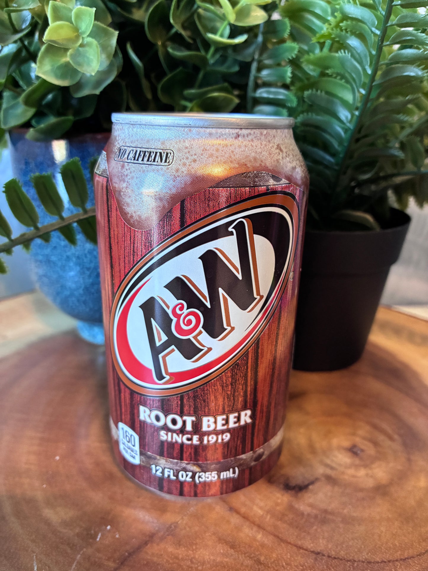 A&W Root Beer Can Candle