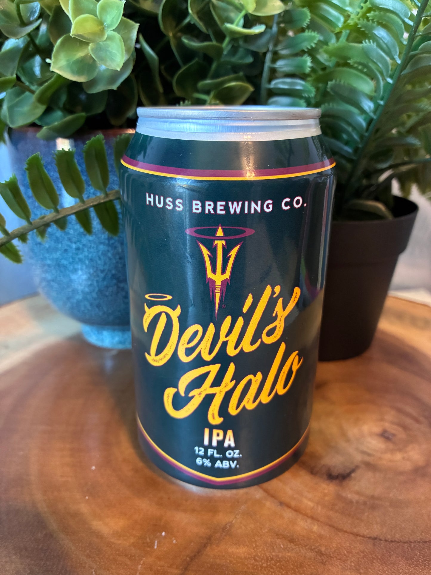 'Devil's Halo' ASU Beer Can Candle