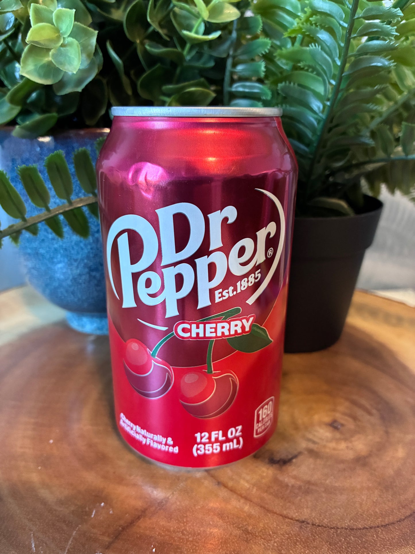'Cherry' Dr Pepper Soda Can Candle