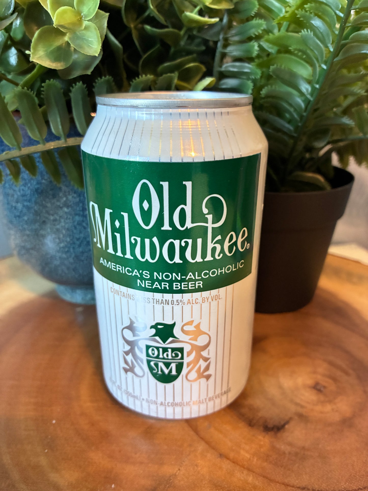 Old Milwaukee NA Beer Can Candle