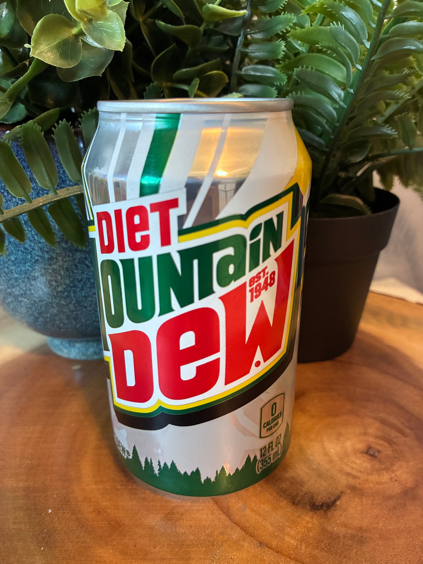 Diet Mountain Dew Can Candle