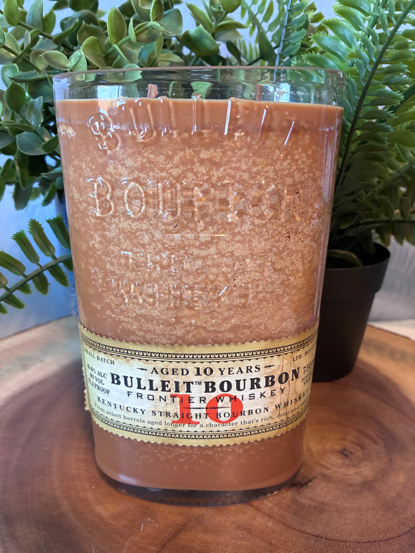 Bulleit Bourbon '10 Year' Candle