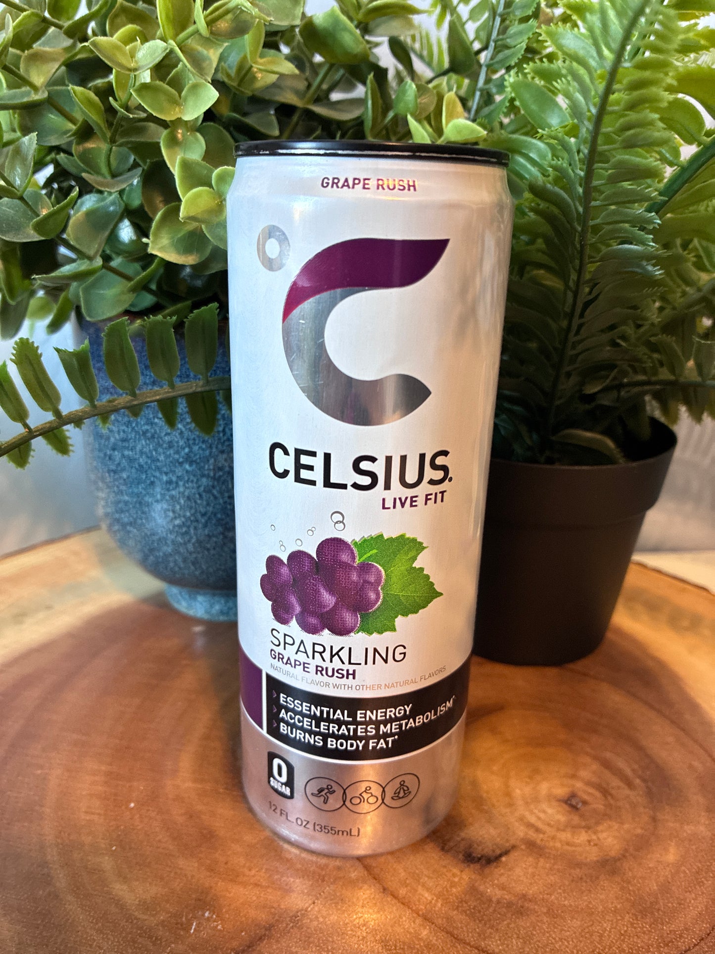 Celcius 'Grape Rush' Energy Drink