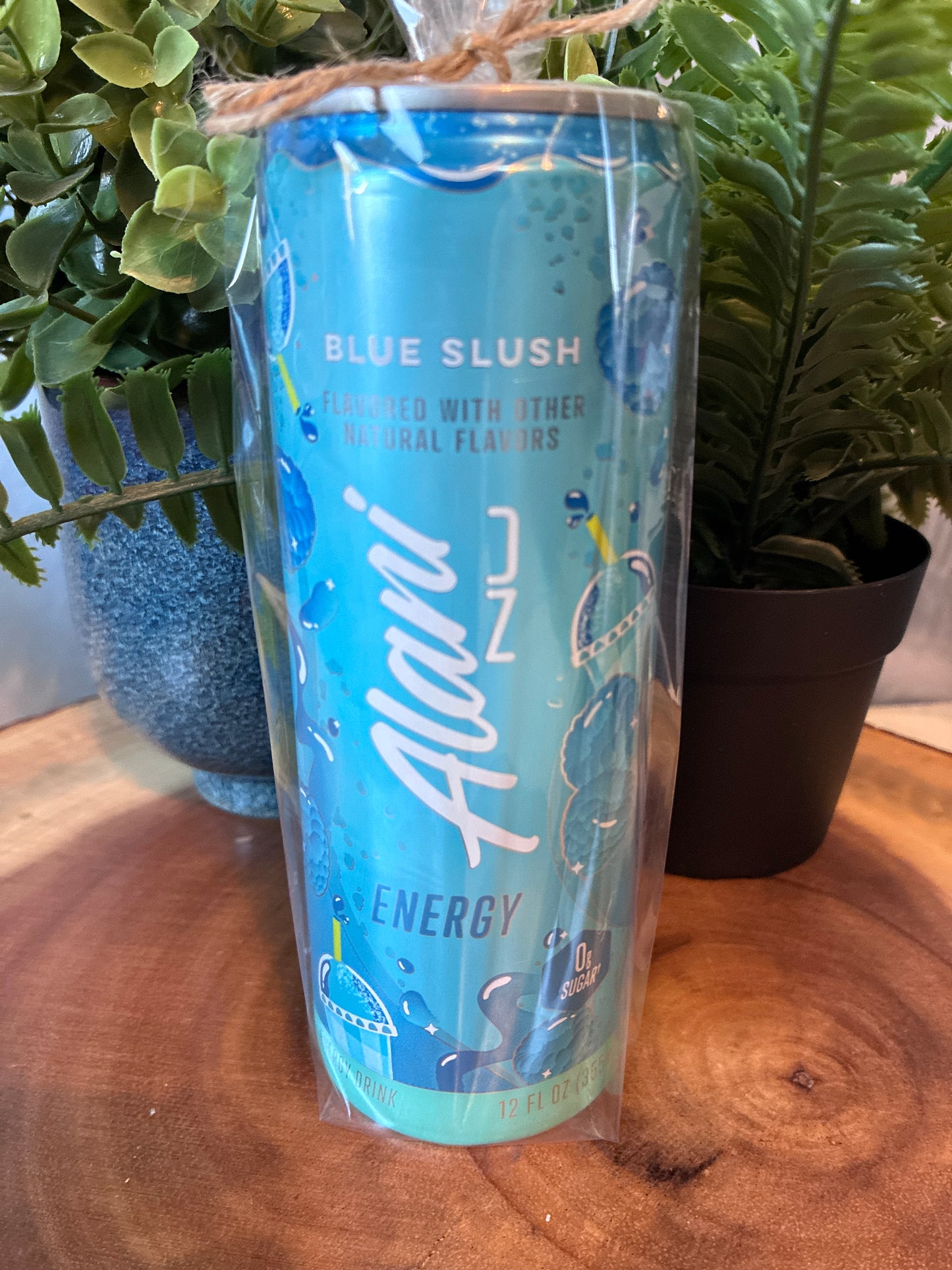 Alani 'Blue Slush' Energy Drink Can Candle