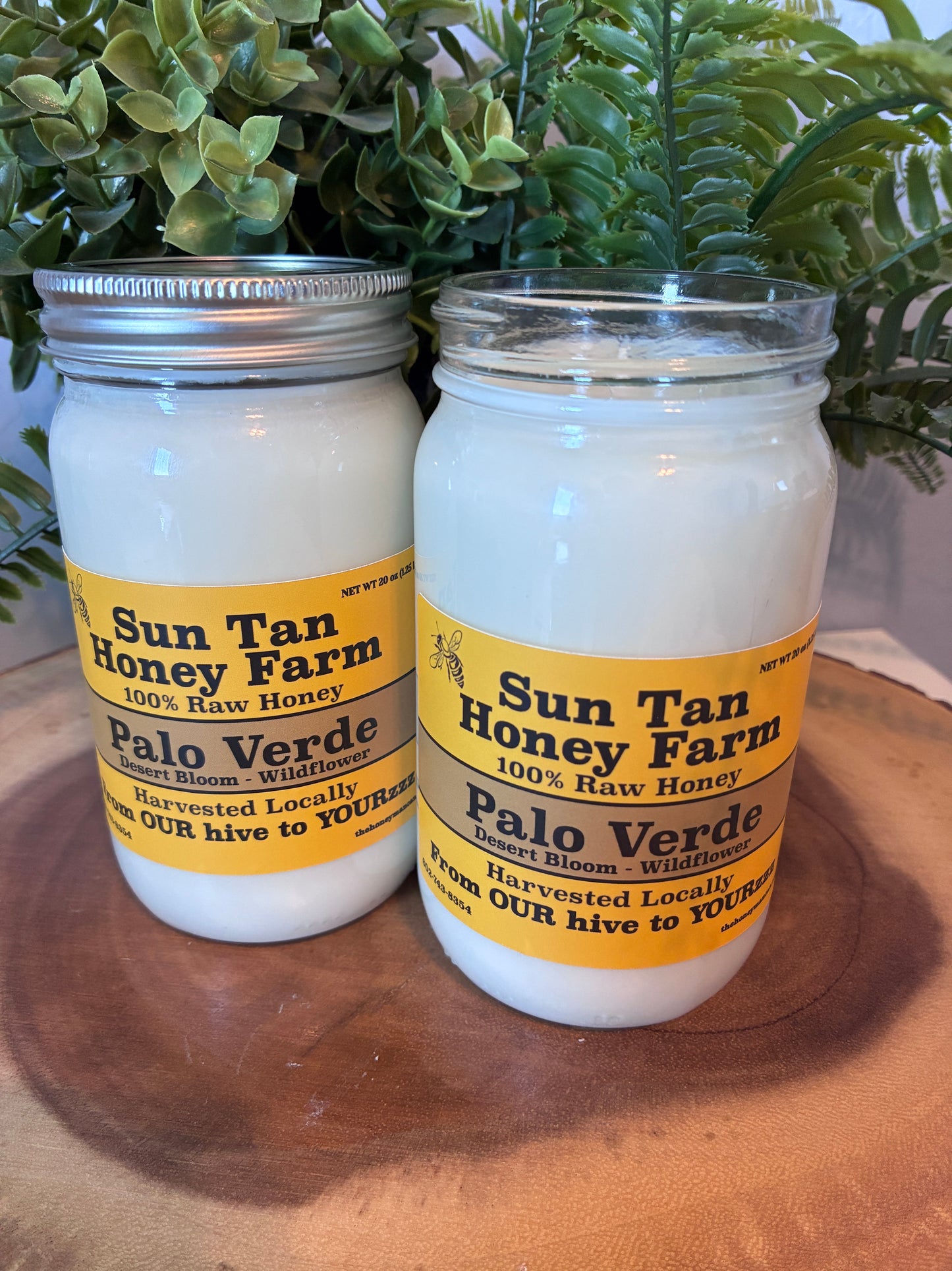 Sun Tan Honey Farm Candle