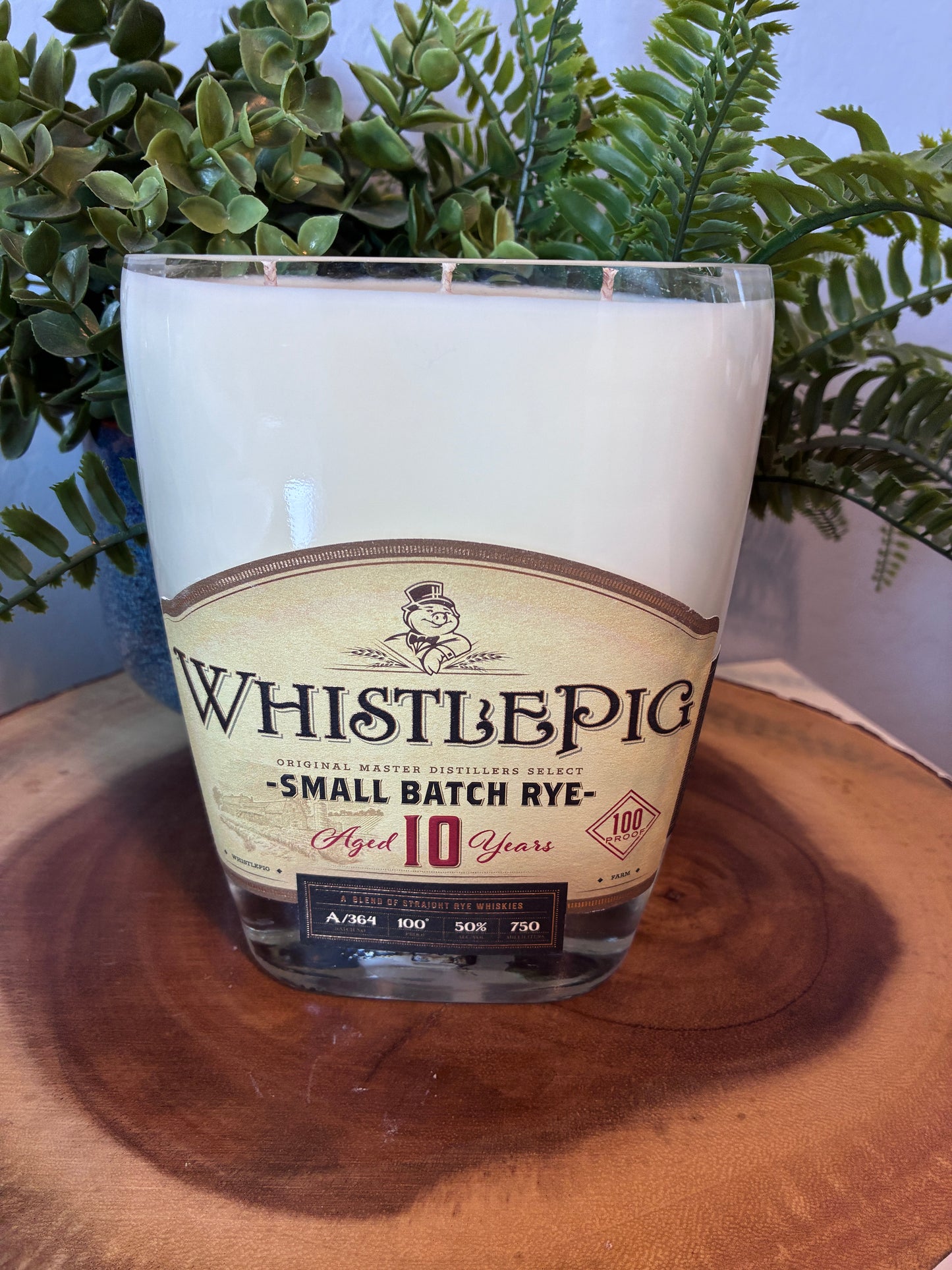 Whistle Pig '10 Year' Rye Whiskey Candle
