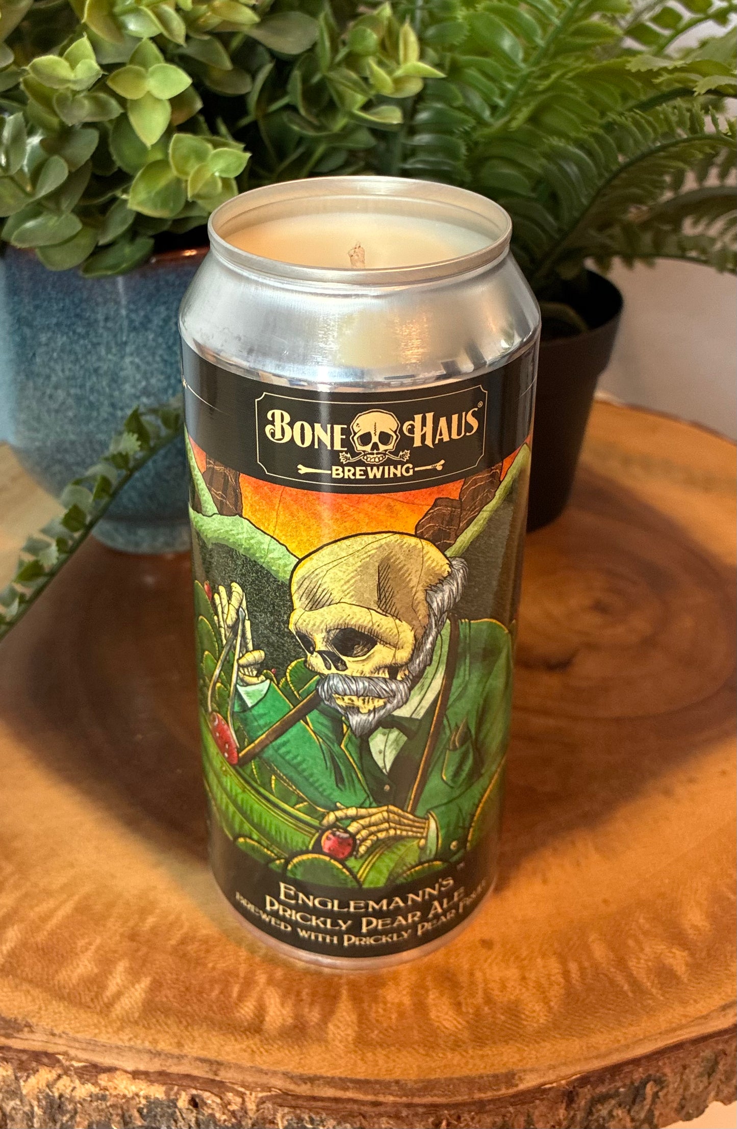 Bone Haus Beer Can Candle