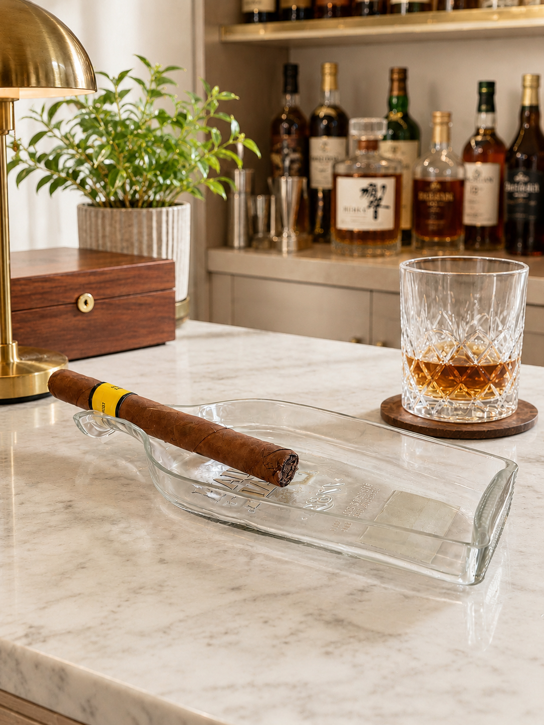 Elijah Craig Bourbon Whiskey Ash Tray