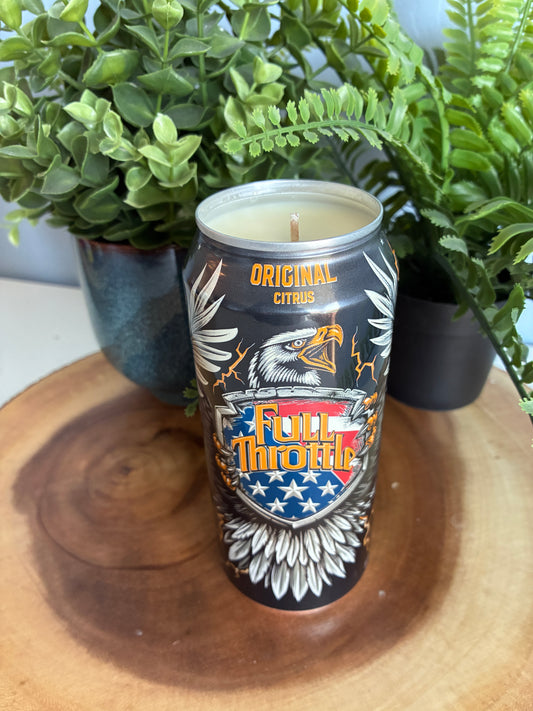 Full Throttle Citrus Energy Drink Candle