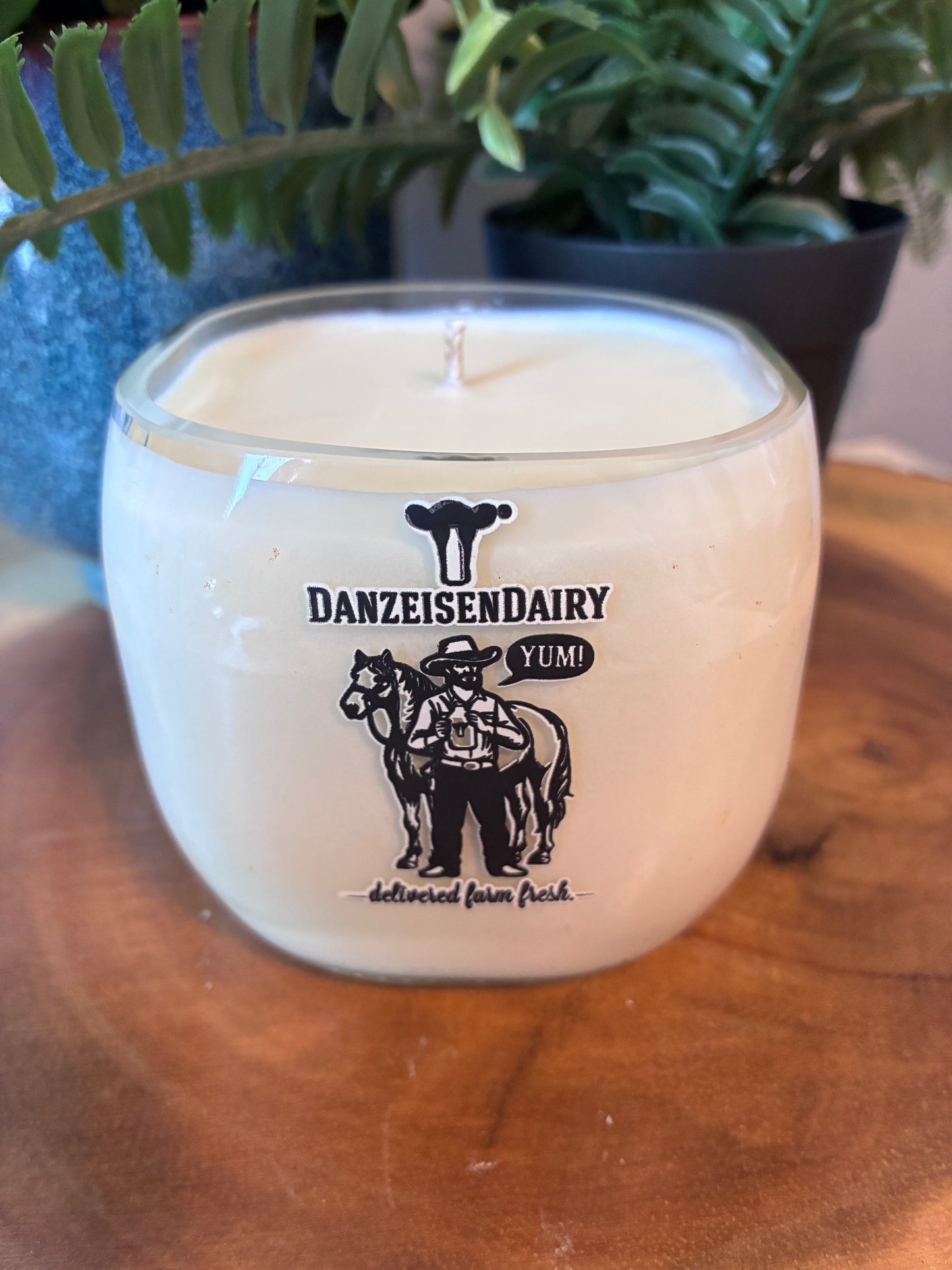 Danzeisen Dairy Milk Bottle Candle