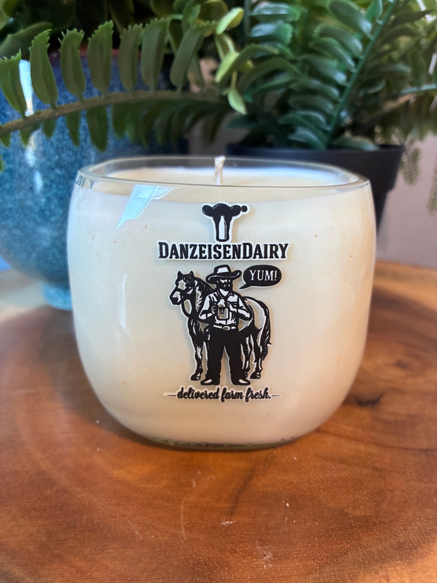 Danzeisen Dairy Milk Bottle Candle