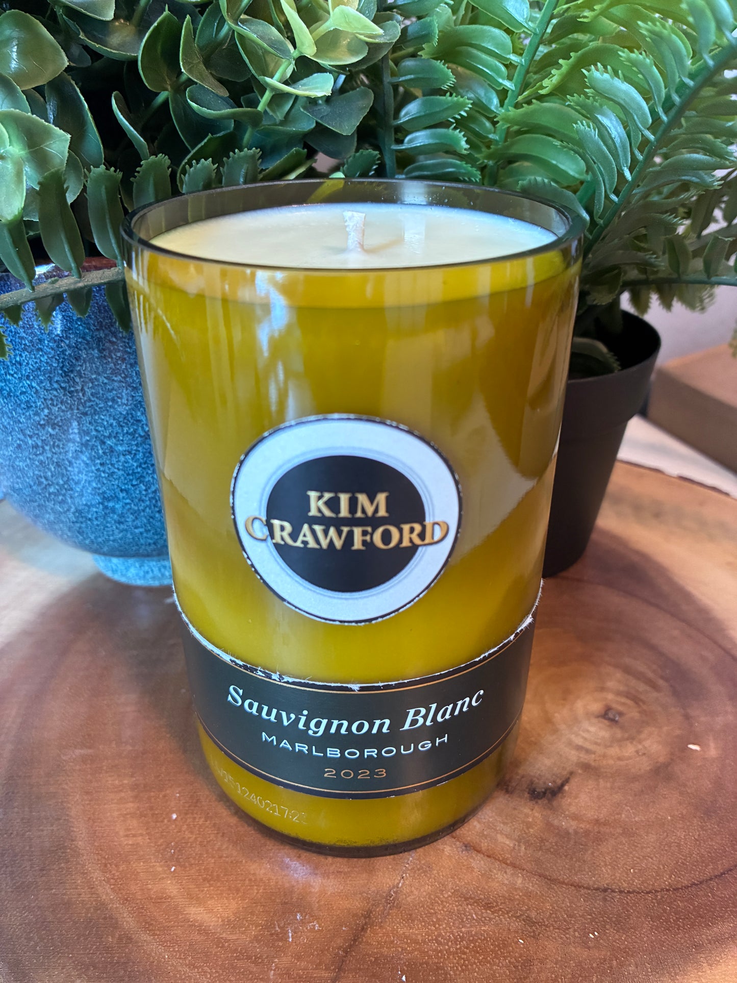 Kim Crawford 'Sauvignon Blanc' Wine Bottle Candle