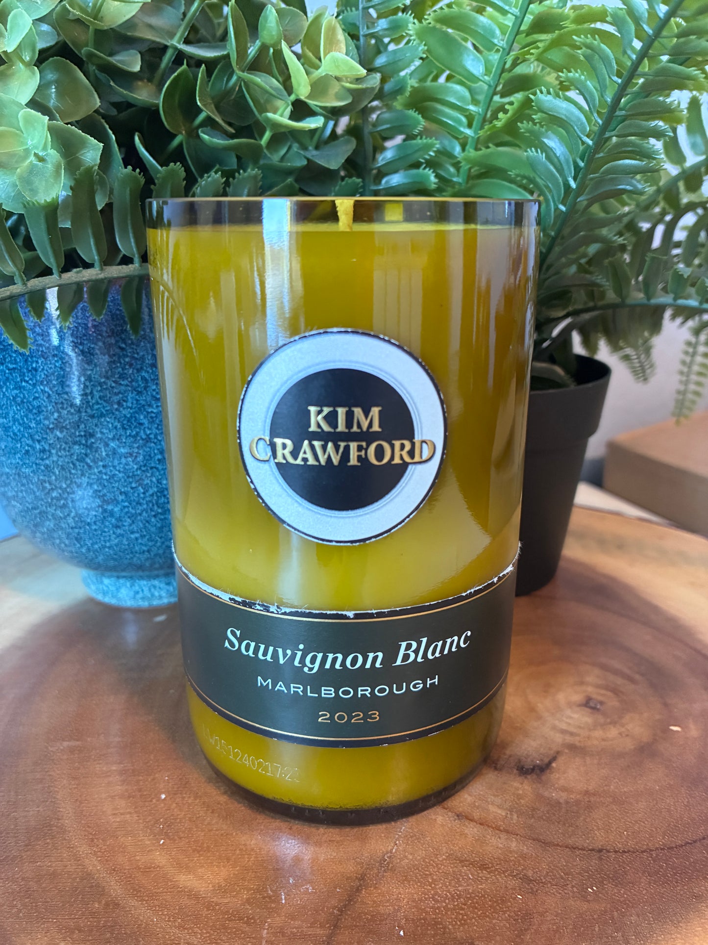 Kim Crawford 'Sauvignon Blanc' Wine Bottle Candle