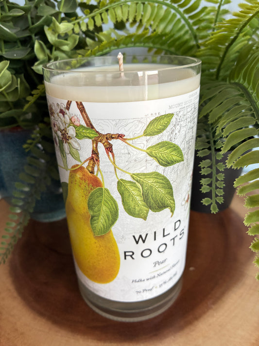 Wild Roots Pear Vodka Candle