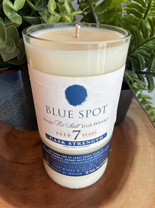 Blue Spot Irish Whiskey Candle