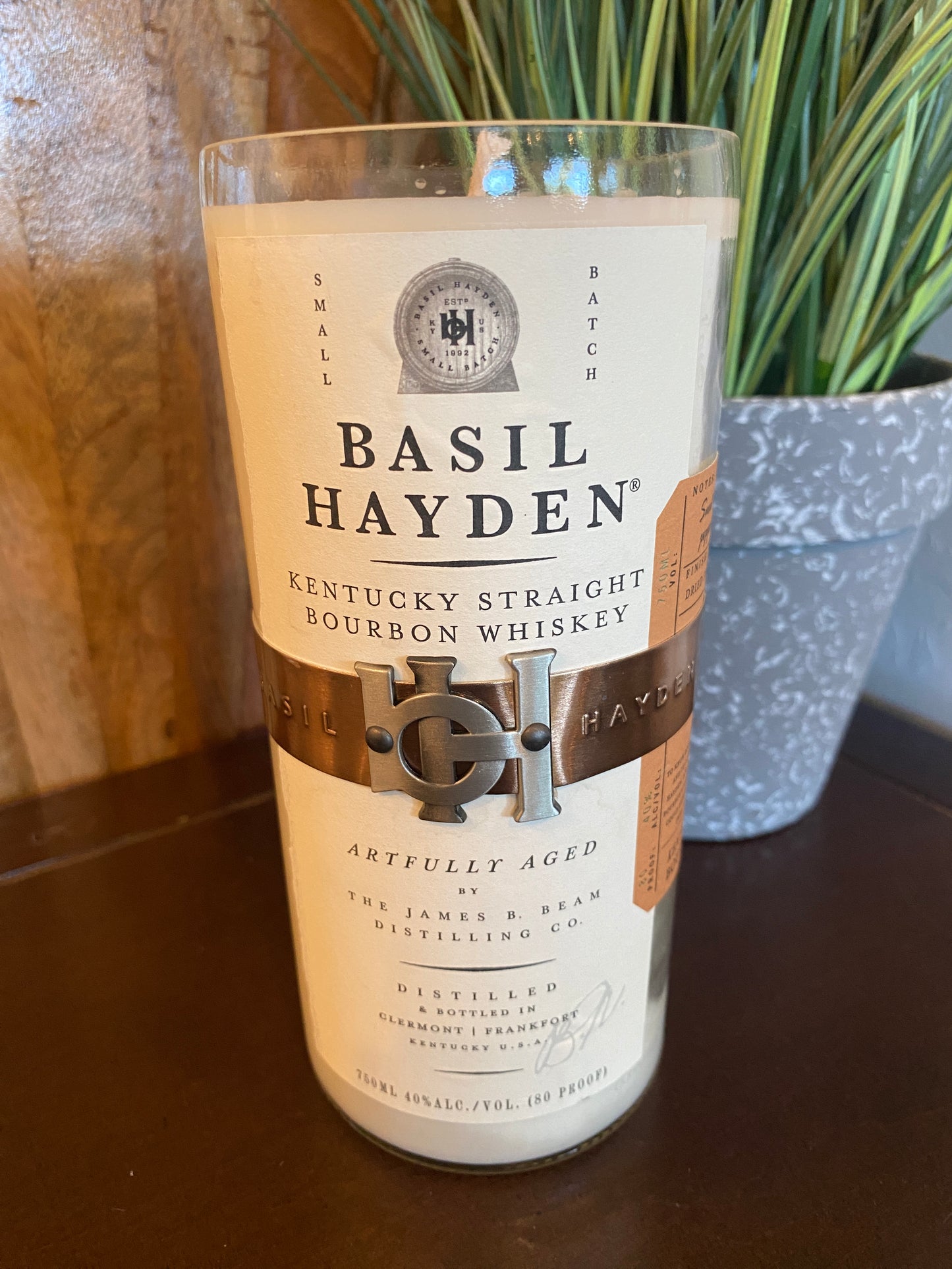 Basil Hayden Bourbon Whiskey Candle