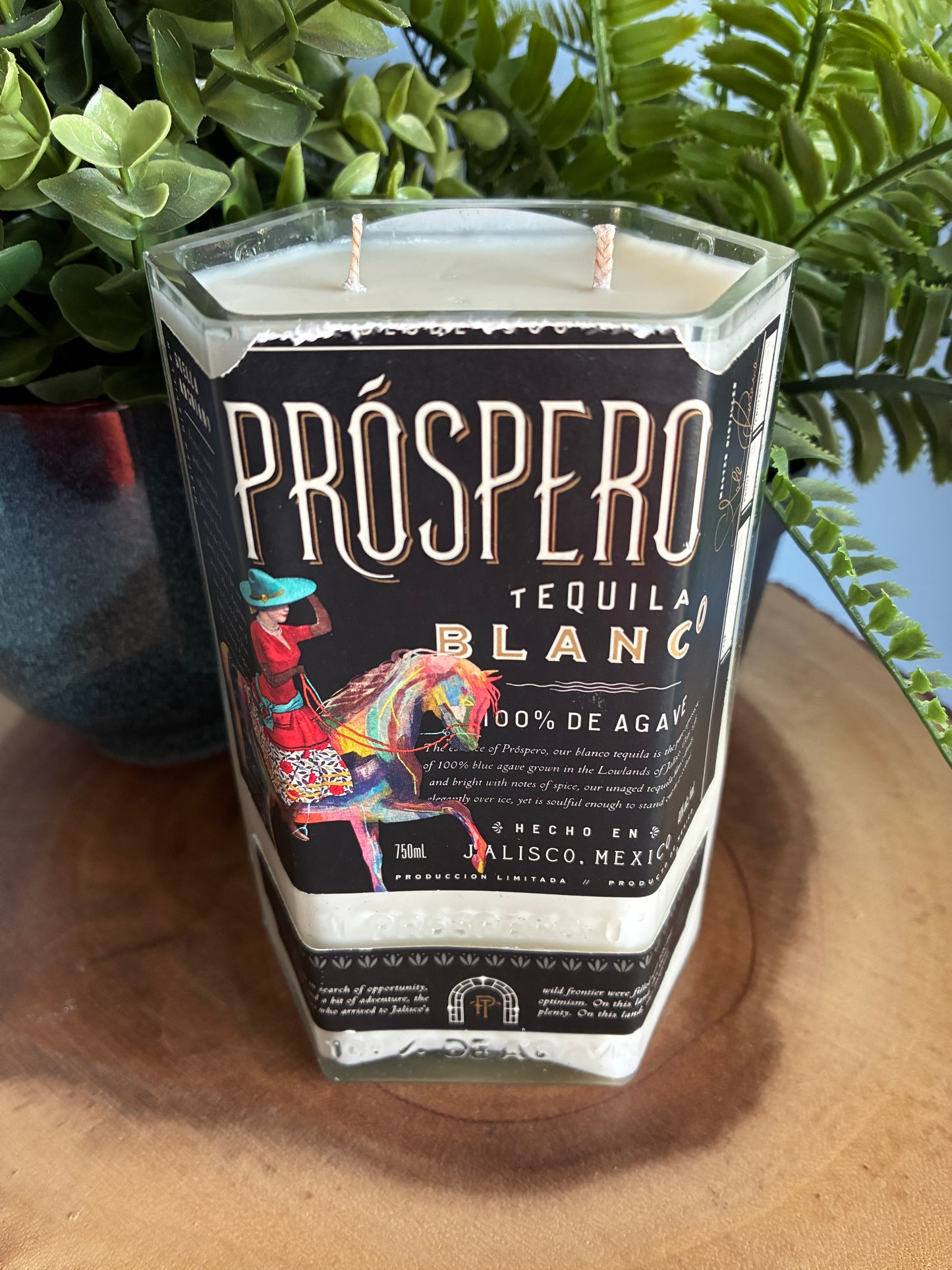 Prospero Tequila Blanco Candle