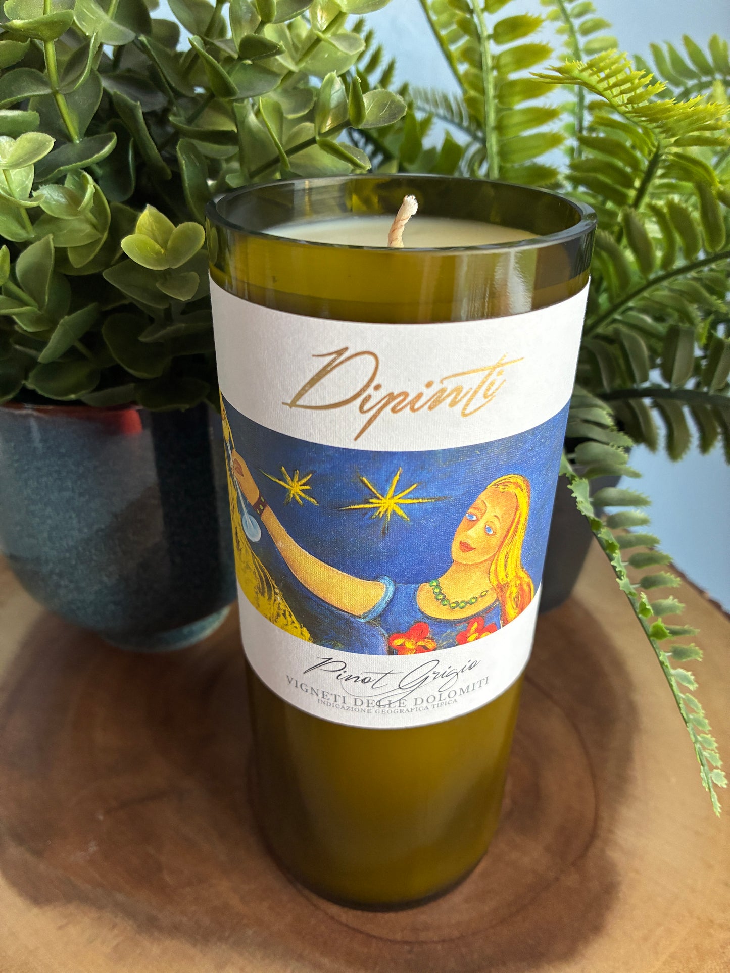 Dipinti Pinot Grigio Wine Candle