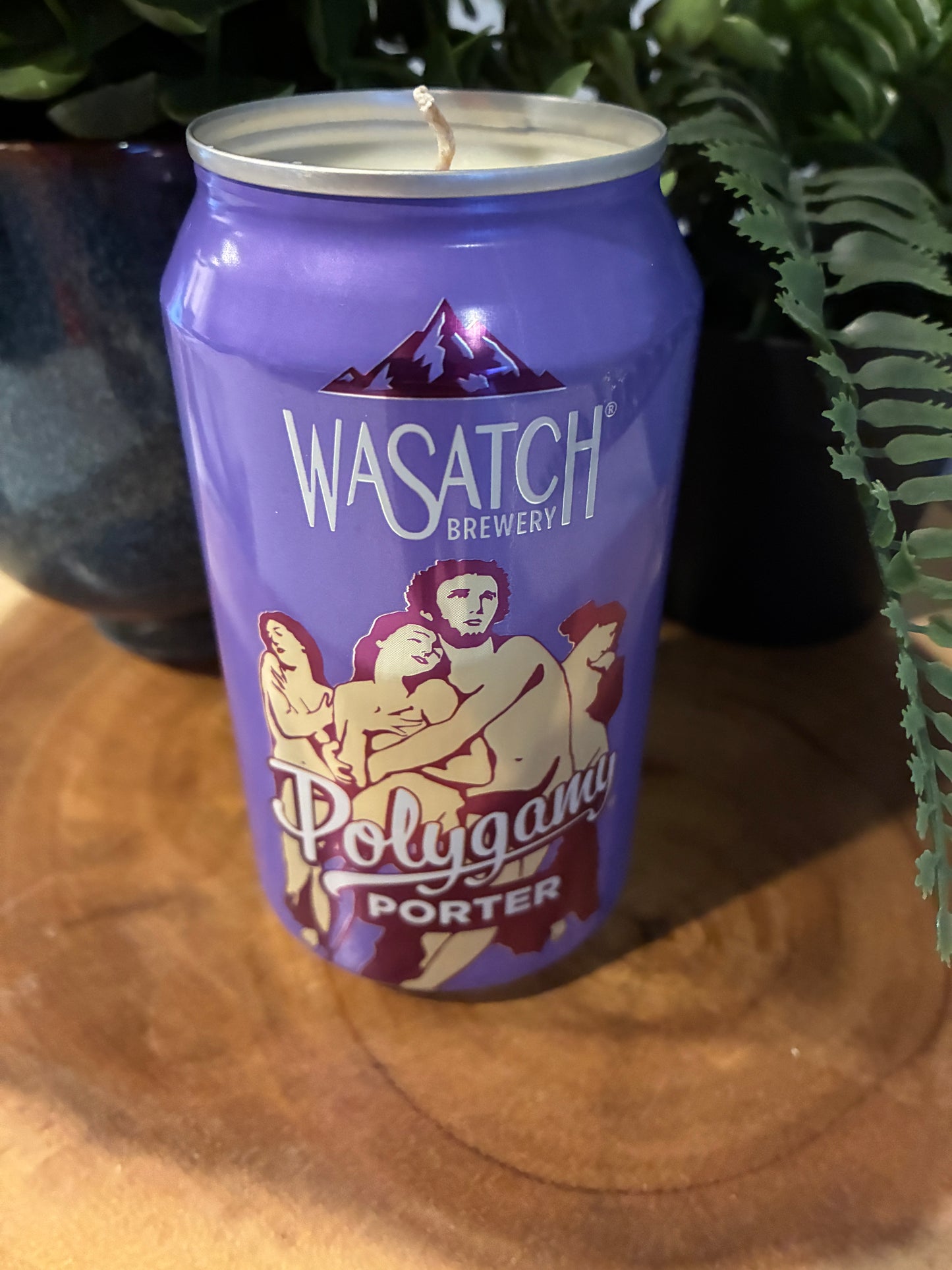 Polygamy Porter Beer Can Candle