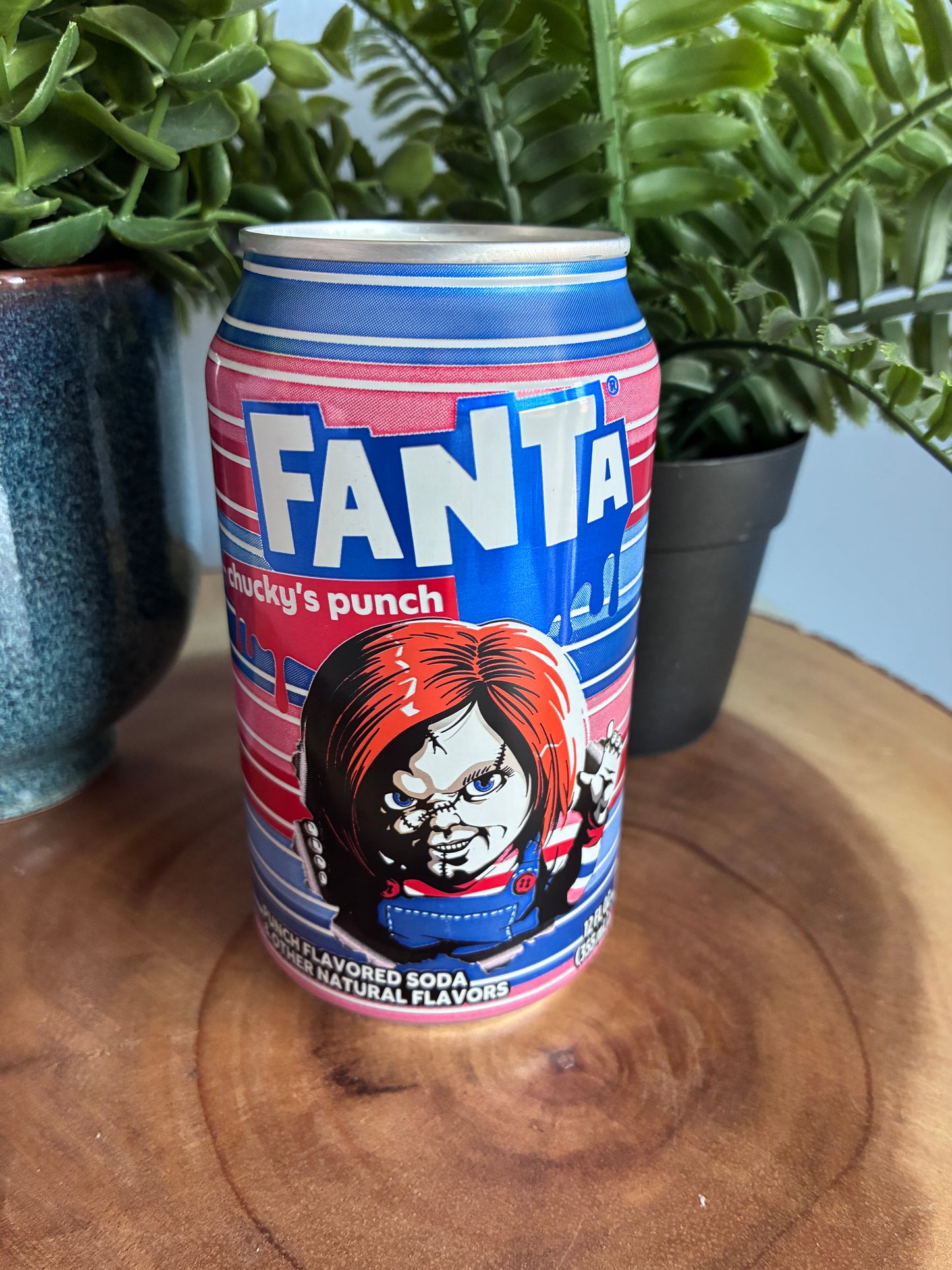 Fanta Fruit Punch 'Chucky' Soda Candle