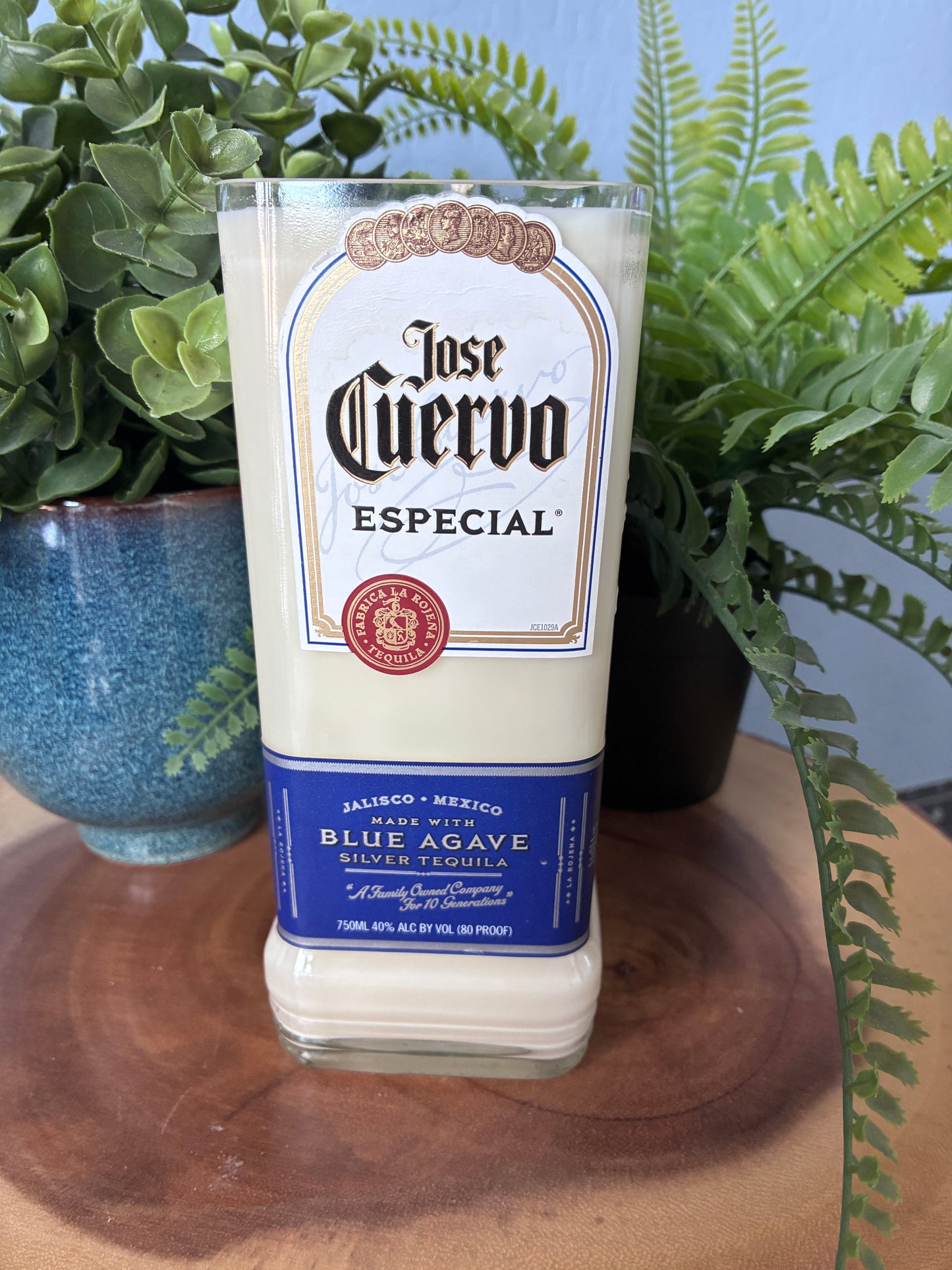 Jose Cuervo Tequila Bottle Candle