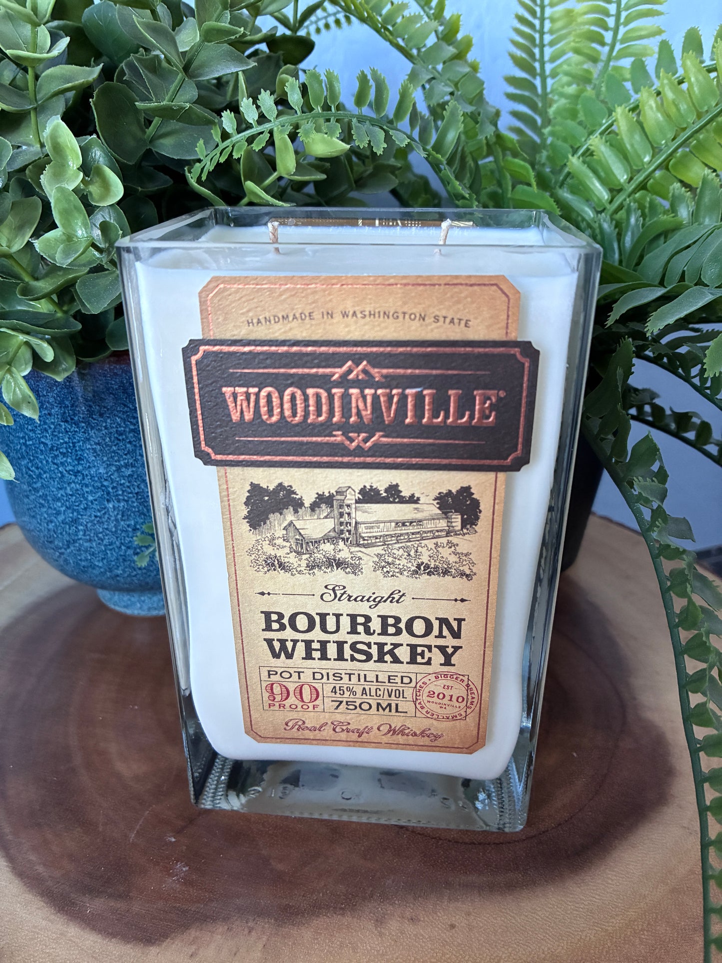 Woodinville Bourbon Whiskey Candle